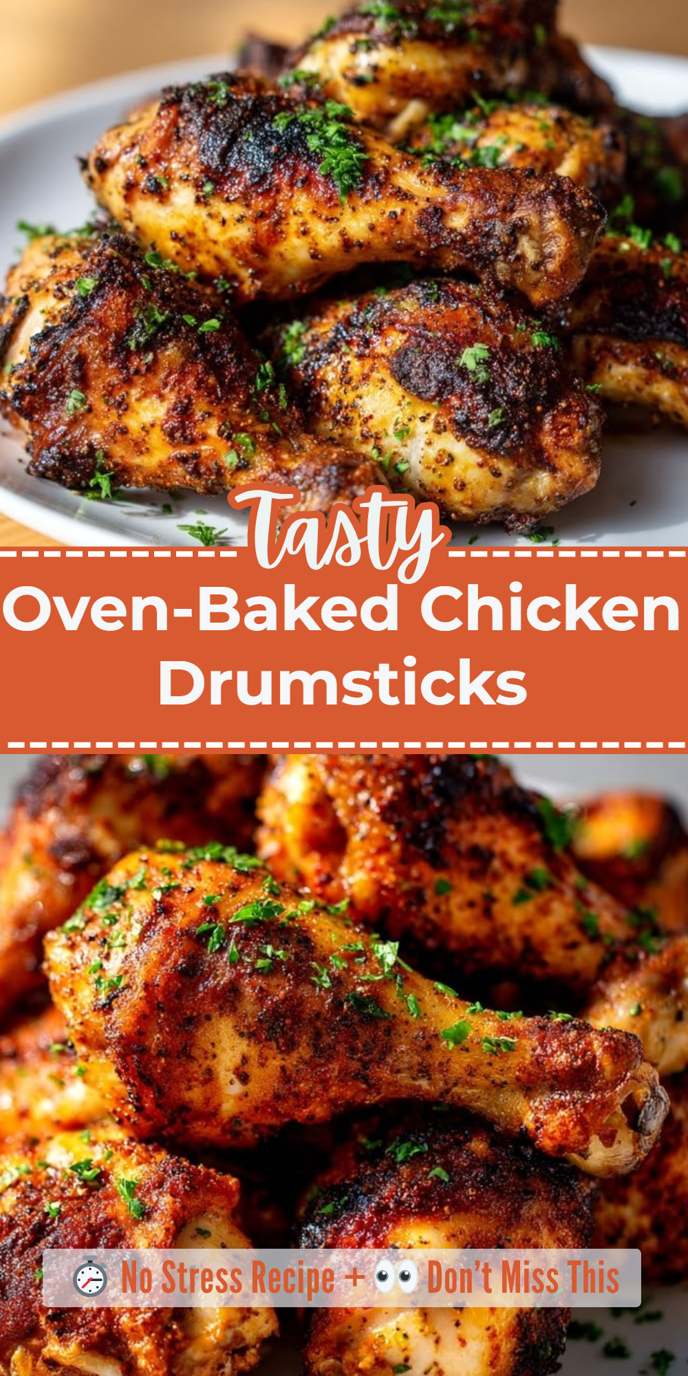 Oven-Baked Chicken Drumsticks