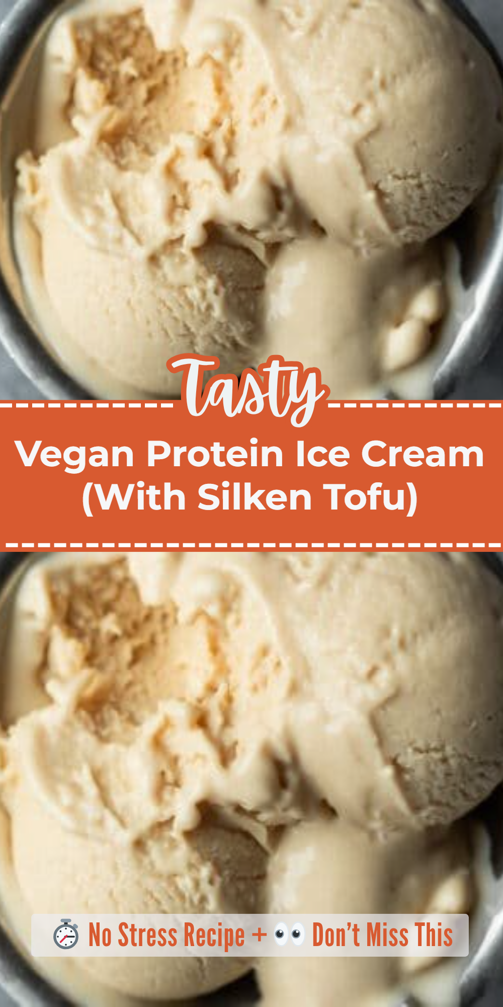 Vegan Protein Ice Cream (With Silken Tofu)