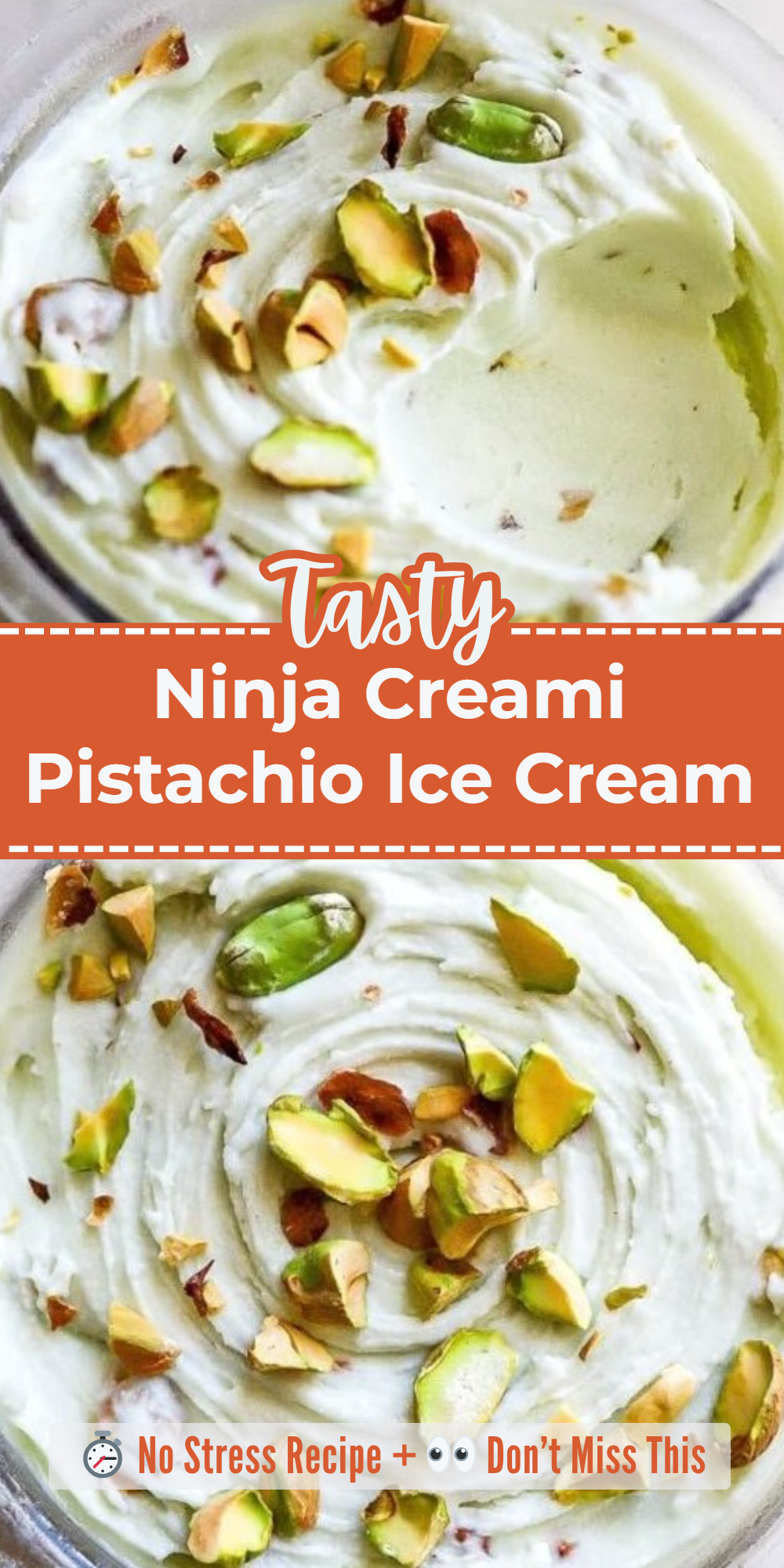 Ninja Creami Pistachio Ice Cream