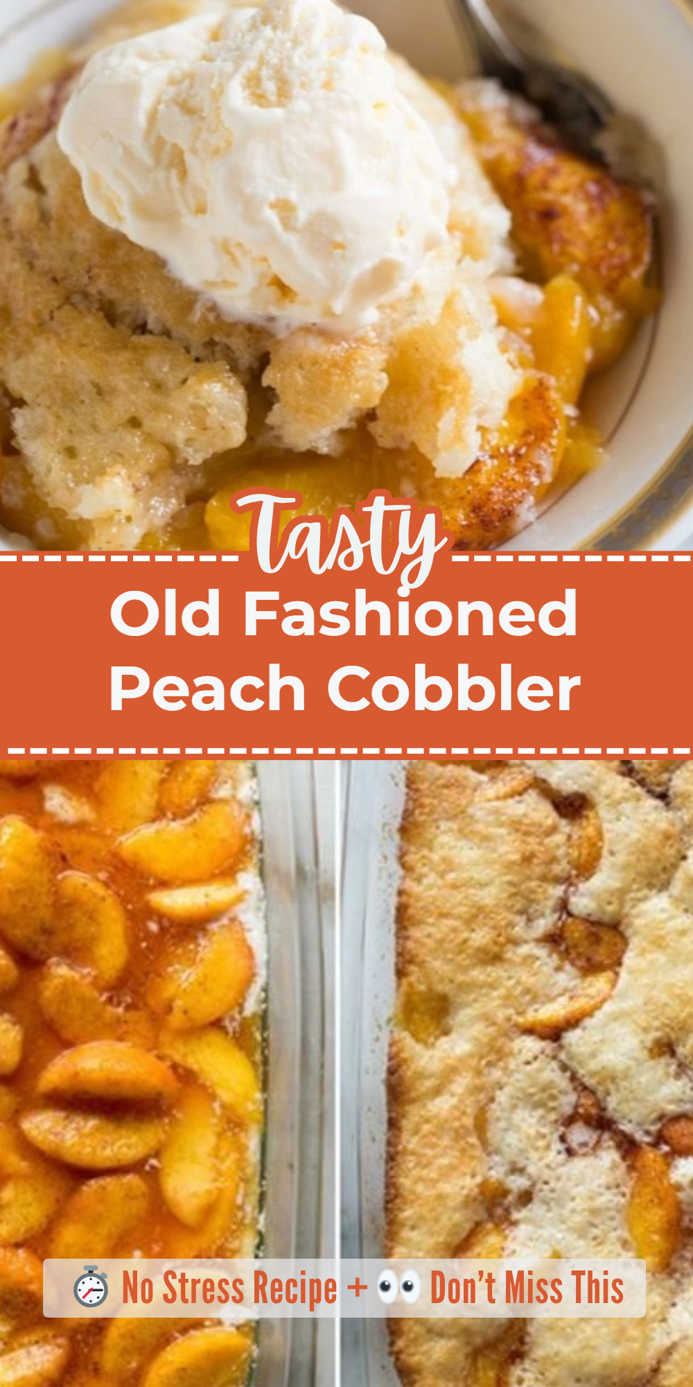 Old Fashioned Peach Cobbler