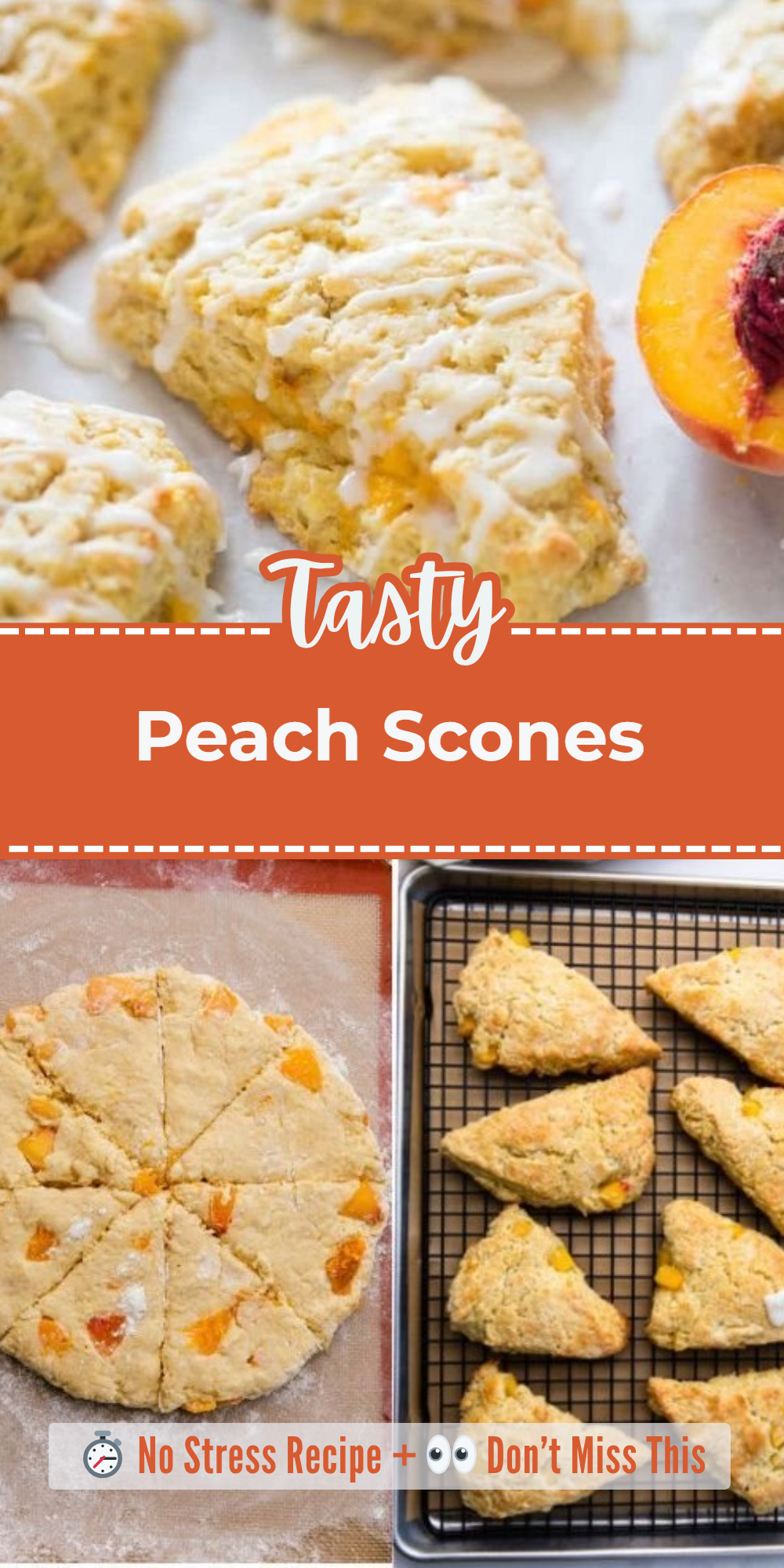 Peach Scones