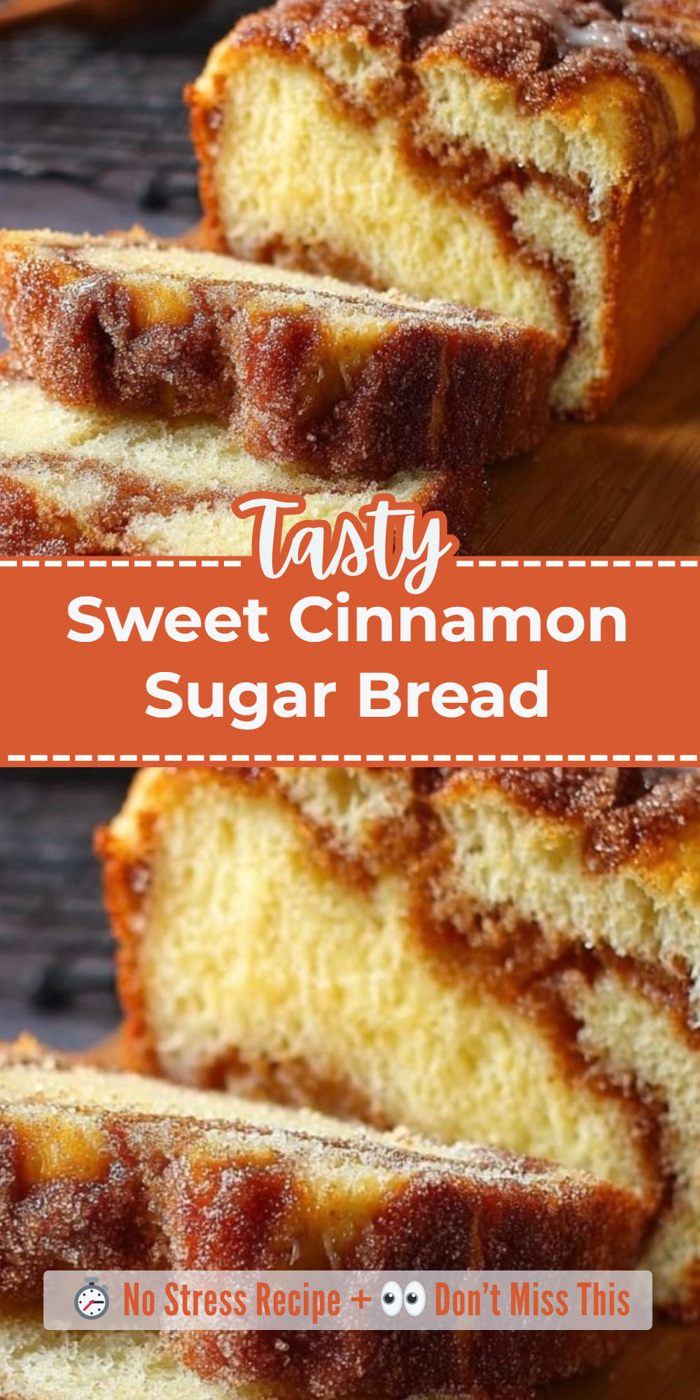 Sweet Cinnamon Sugar Bread