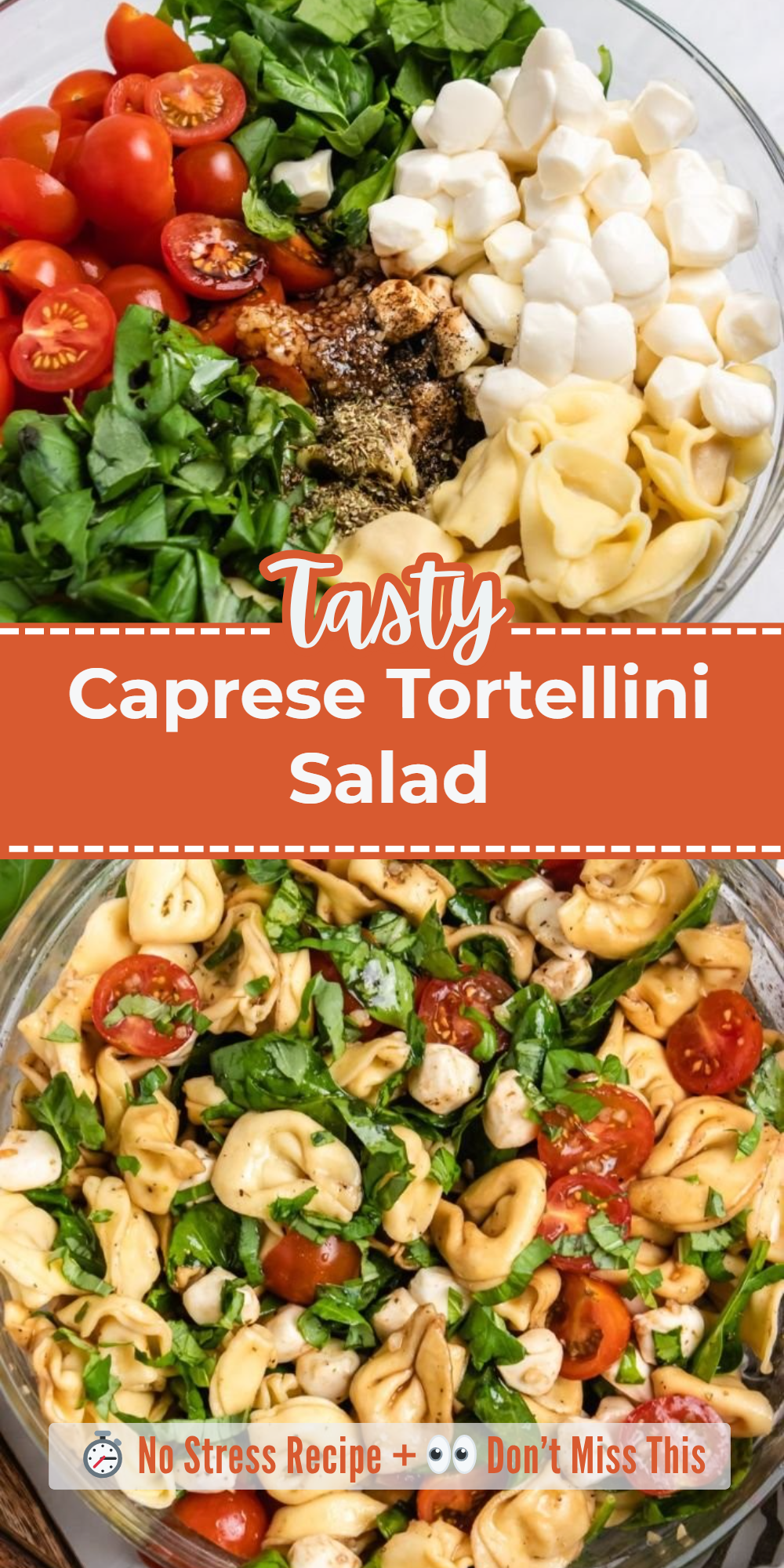 Caprese Tortellini Salad