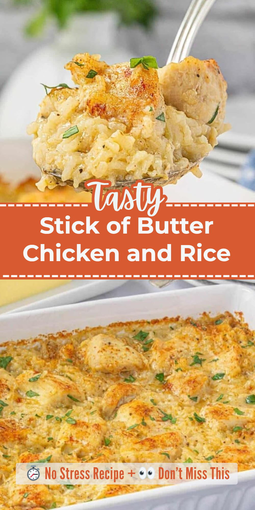 Stick of Butter Chicken and Rice