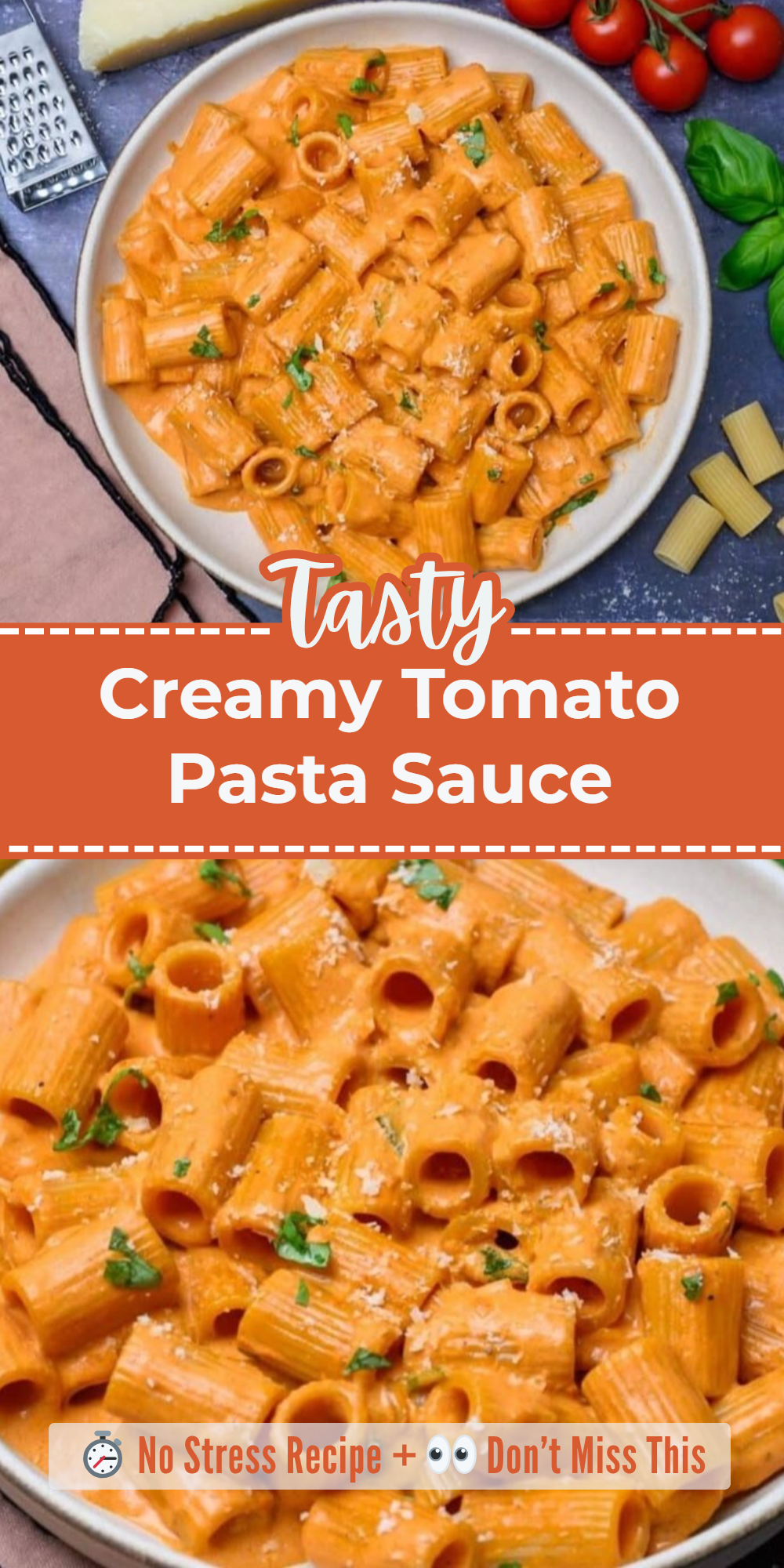 Creamy Tomato Pasta Sauce