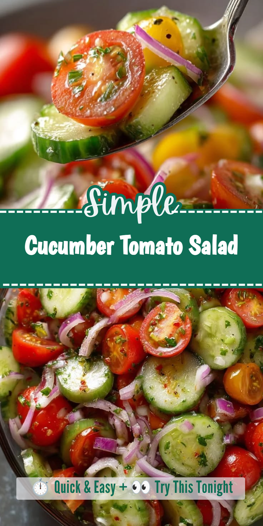 Cucumber Tomato Salad