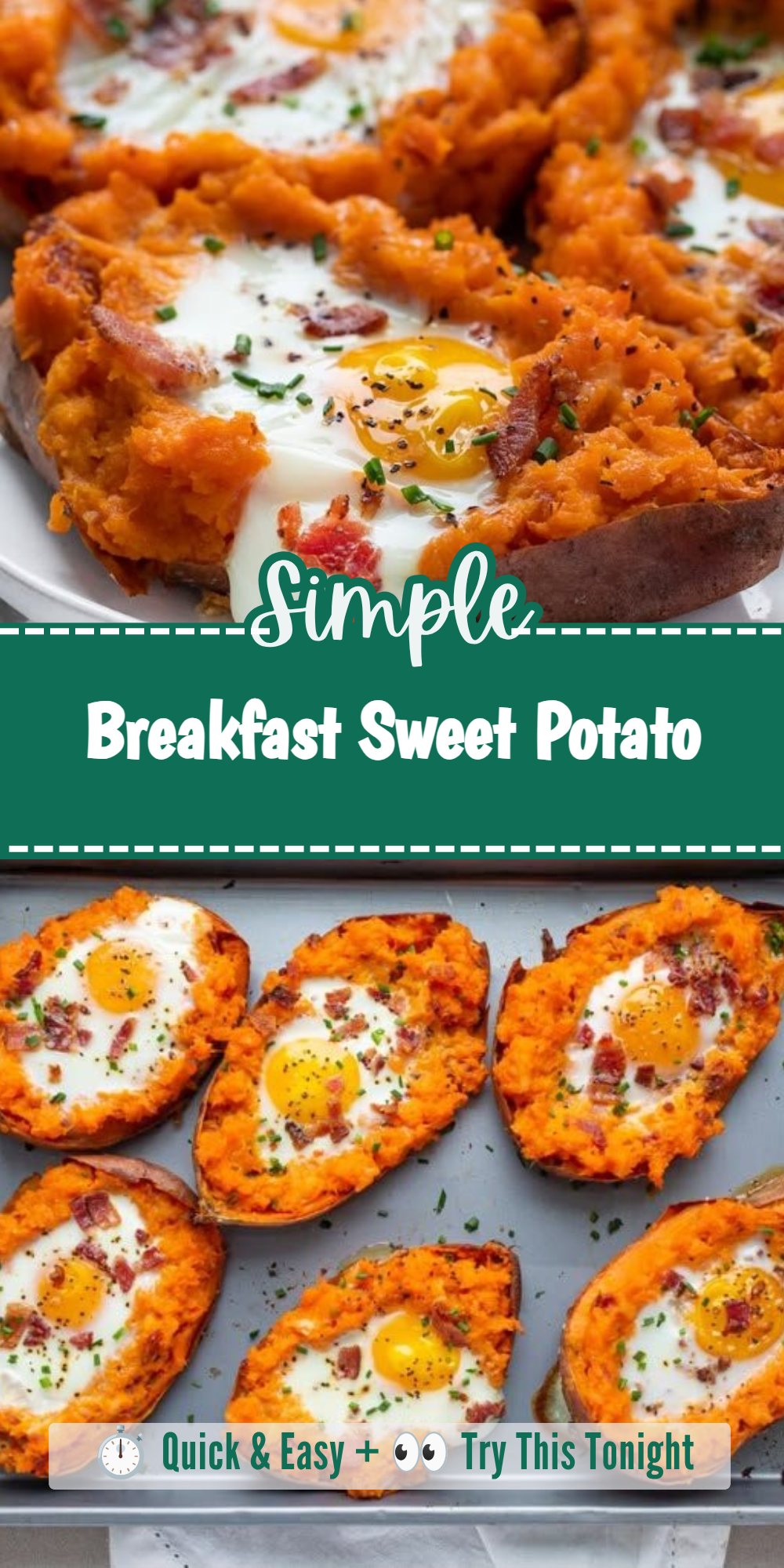 Breakfast Sweet Potato