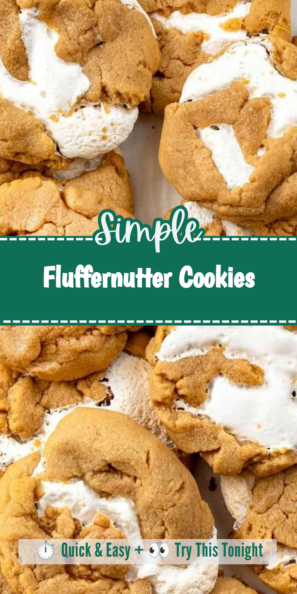 Fluffernutter Cookies