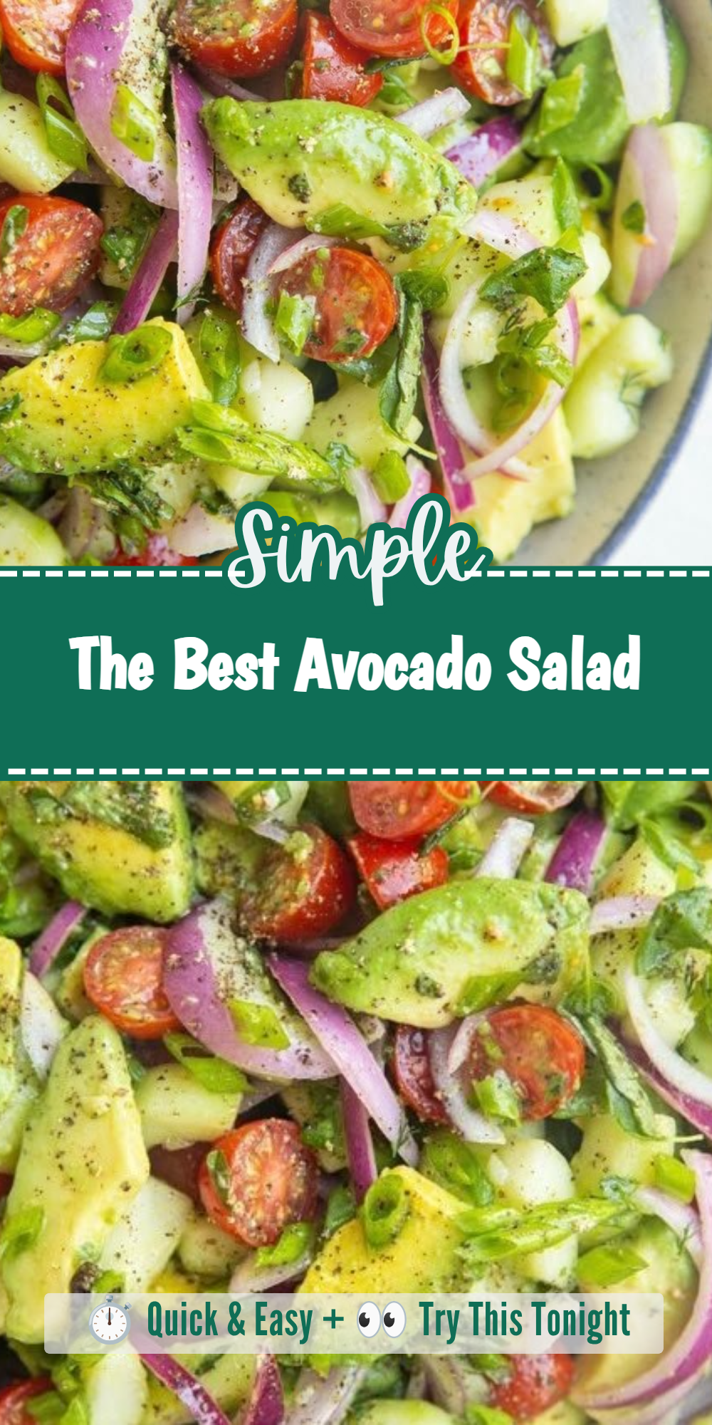 The Best Avocado Salad