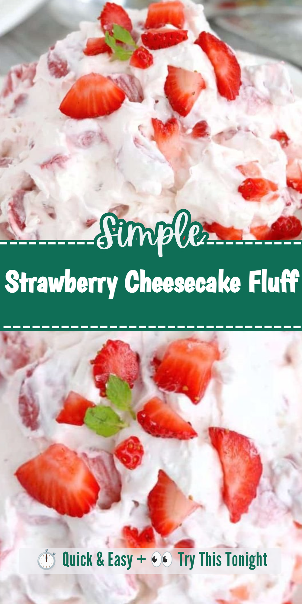 Strawberry Cheesecake Fluff