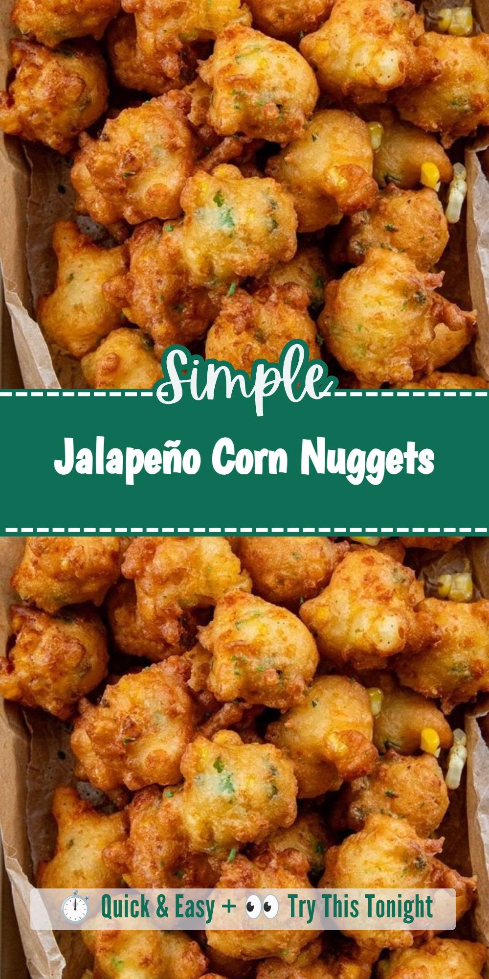 Jalapeño Corn Nuggets