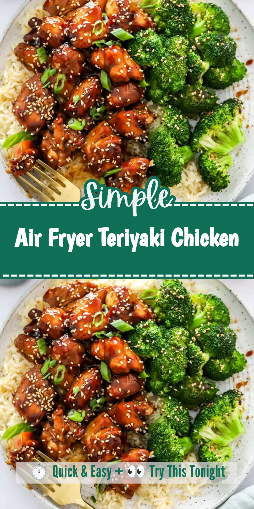 Air Fryer Teriyaki Chicken