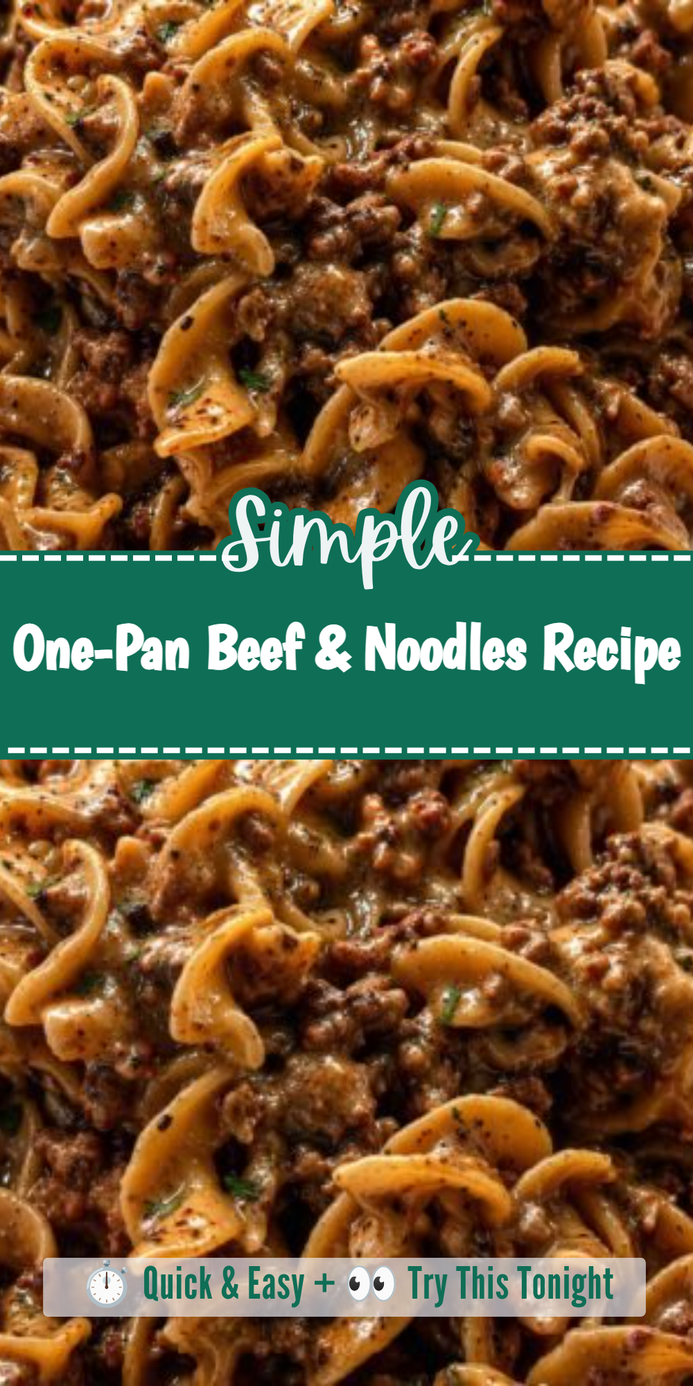 One-Pan Beef & Noodles Recipe