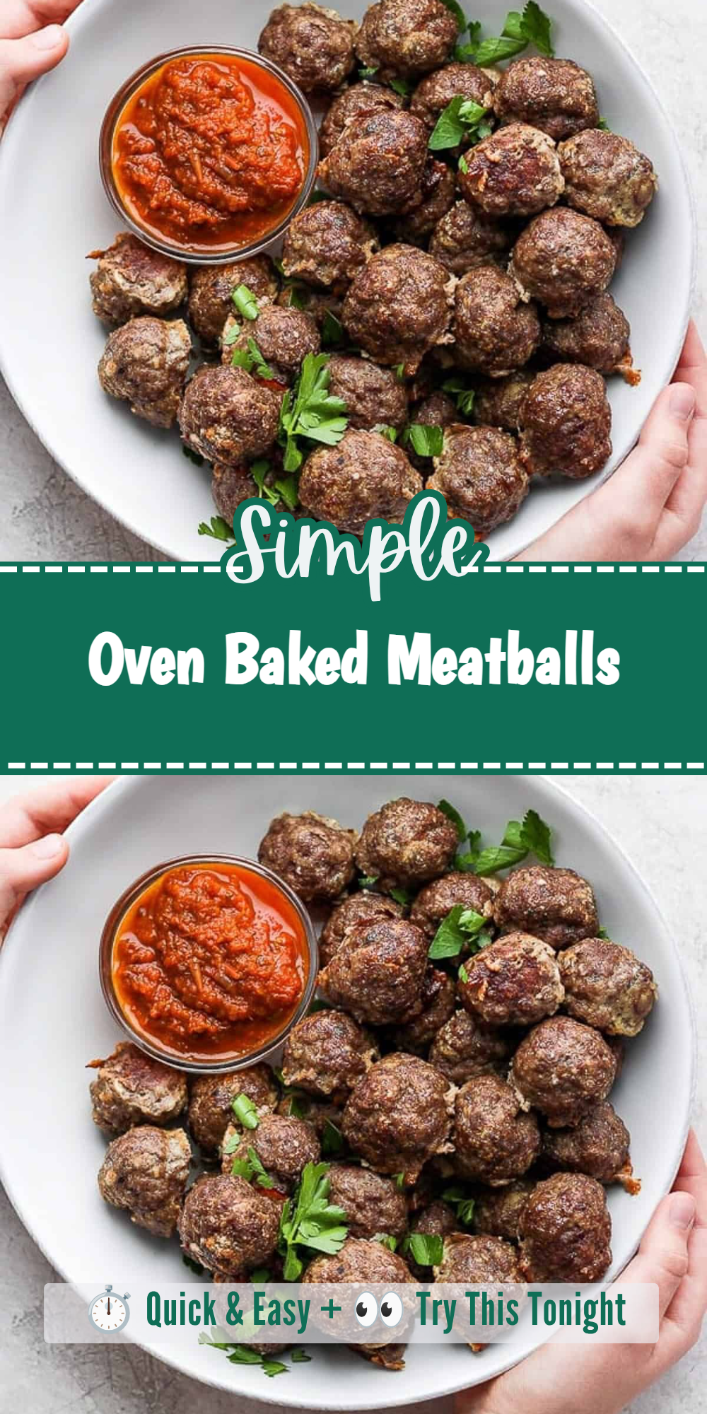 Oven Baked Meatballs