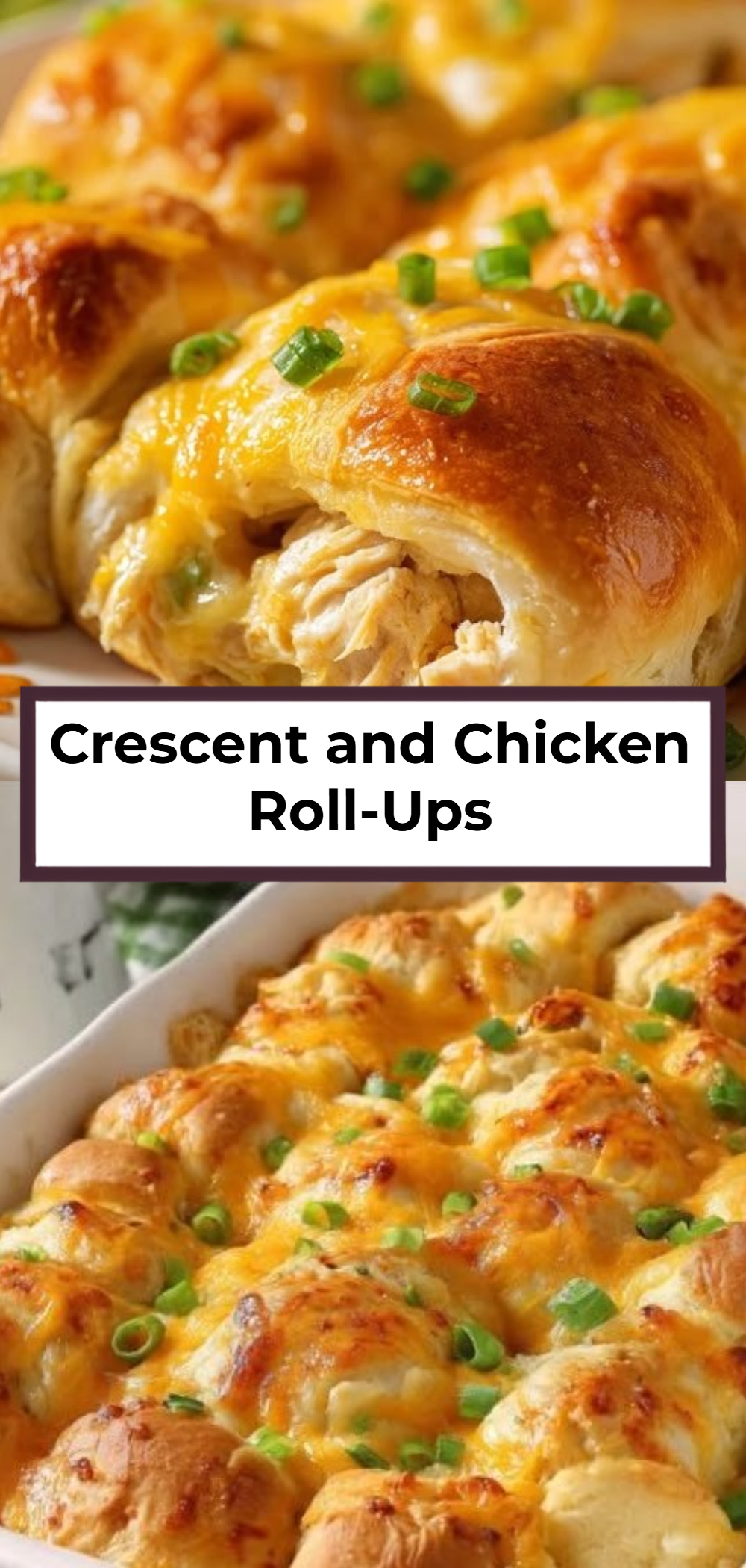 Crescent and Chicken Roll-Ups