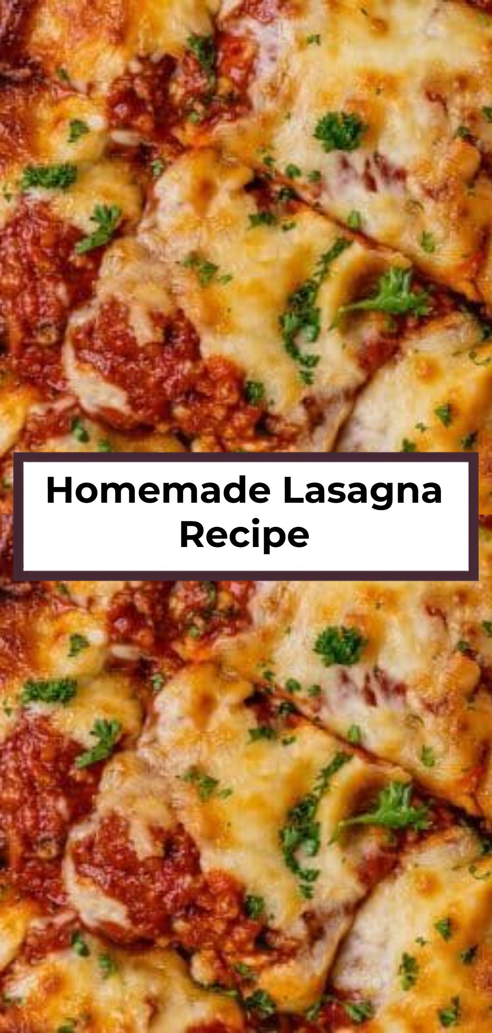 Homemade Lasagna Recipe