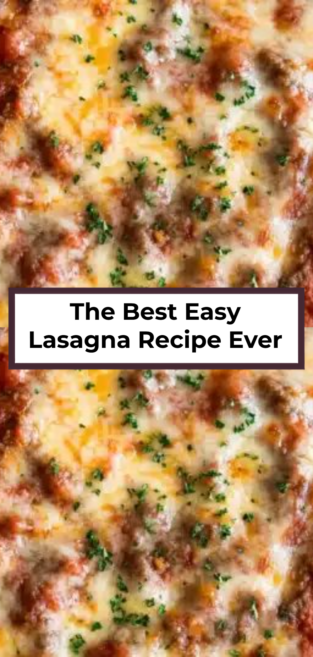 The Best Easy Lasagna Recipe Ever