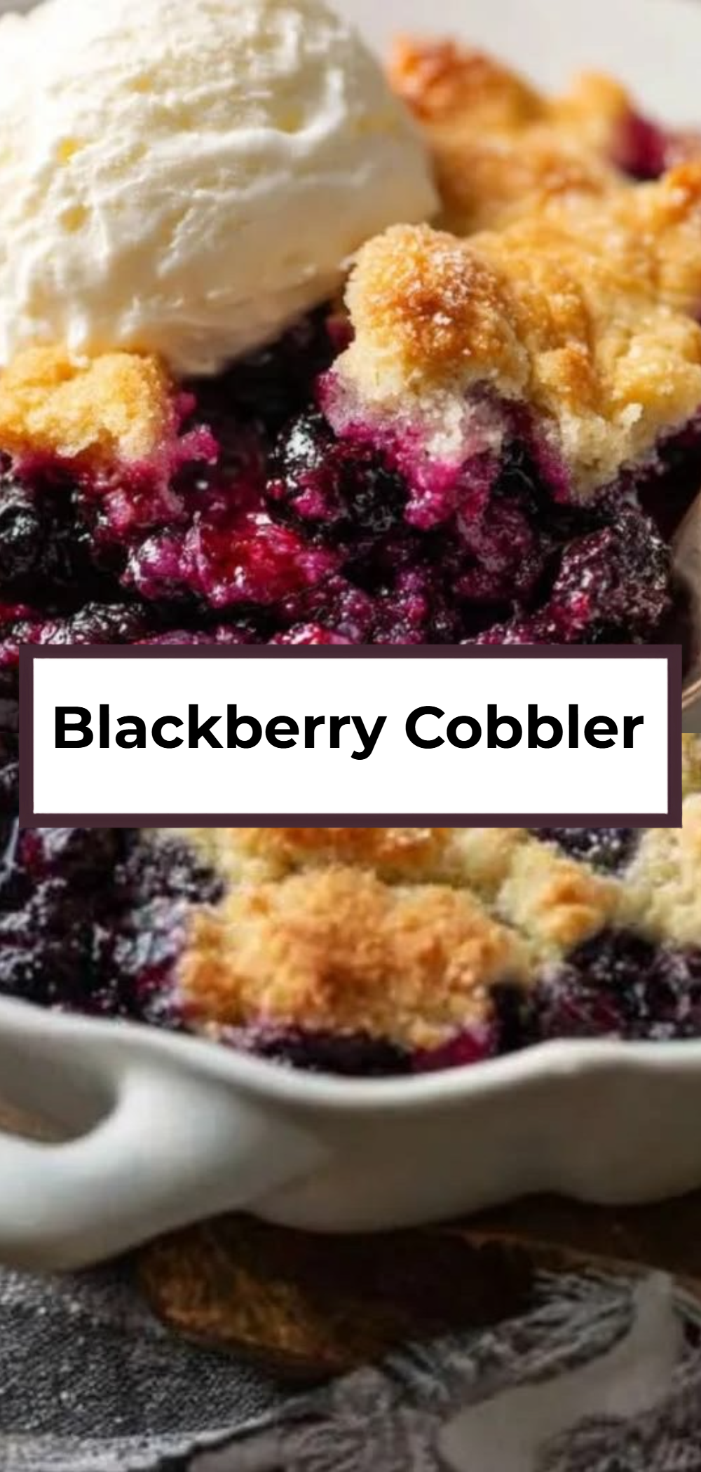 Blackberry Cobbler