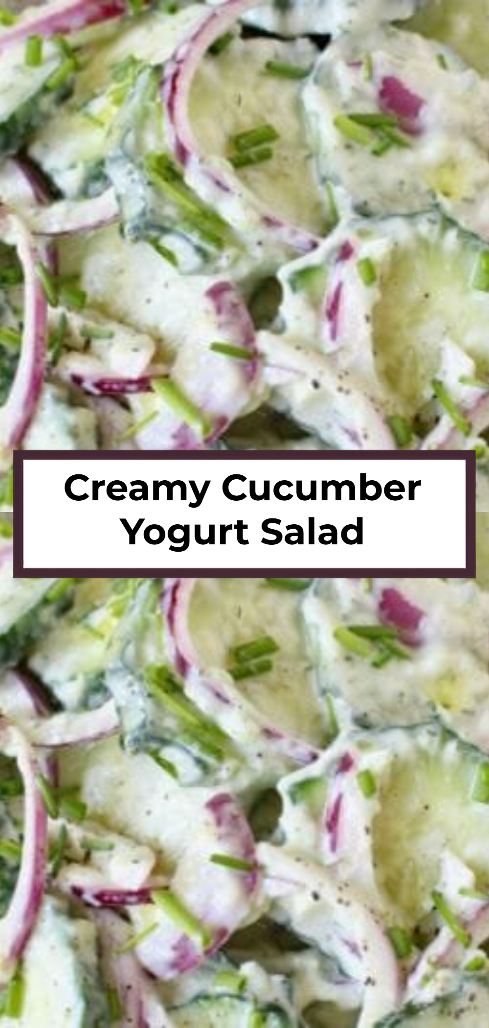 Creamy Cucumber Yogurt Salad