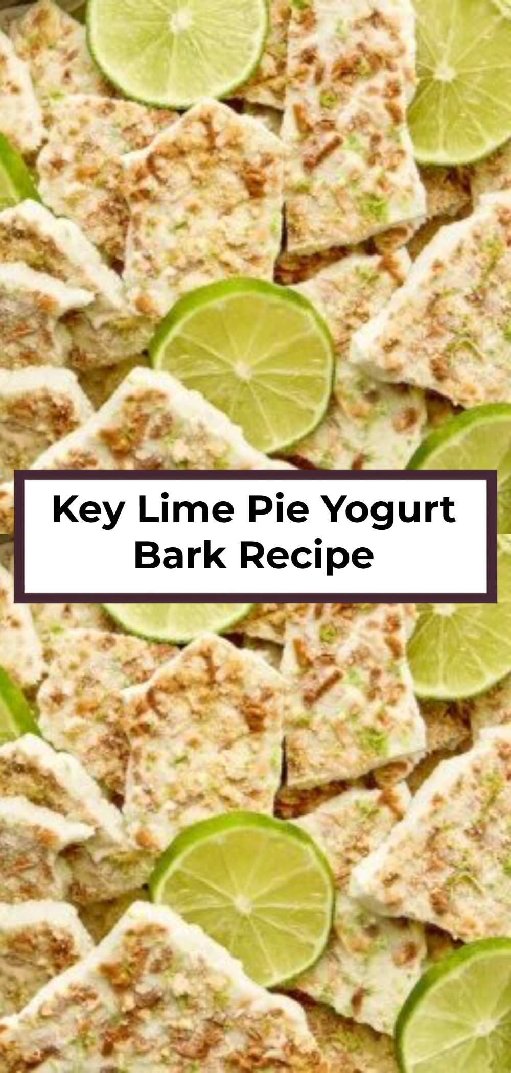 Key Lime Pie Yogurt Bark Recipe