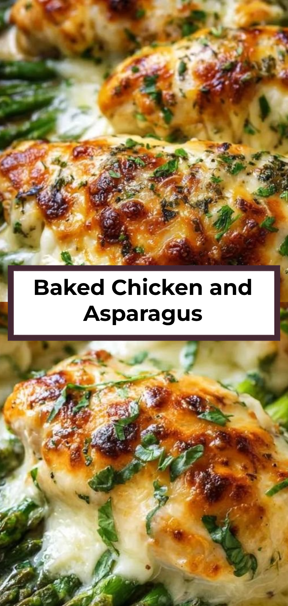 Baked Chicken and Asparagus