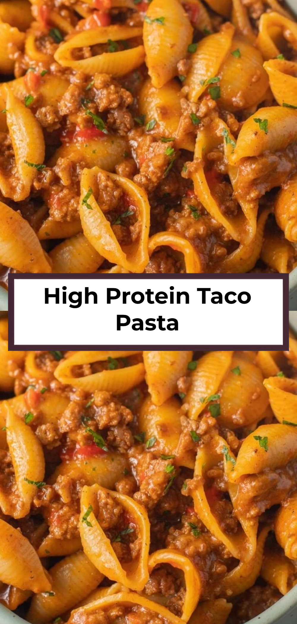 High Protein Taco Pasta