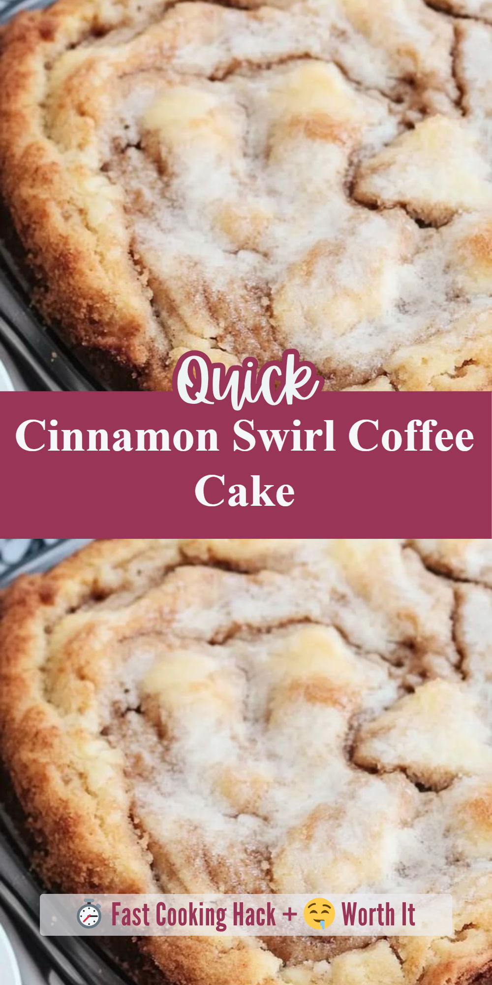 Cinnamon Swirl Coffee Cake