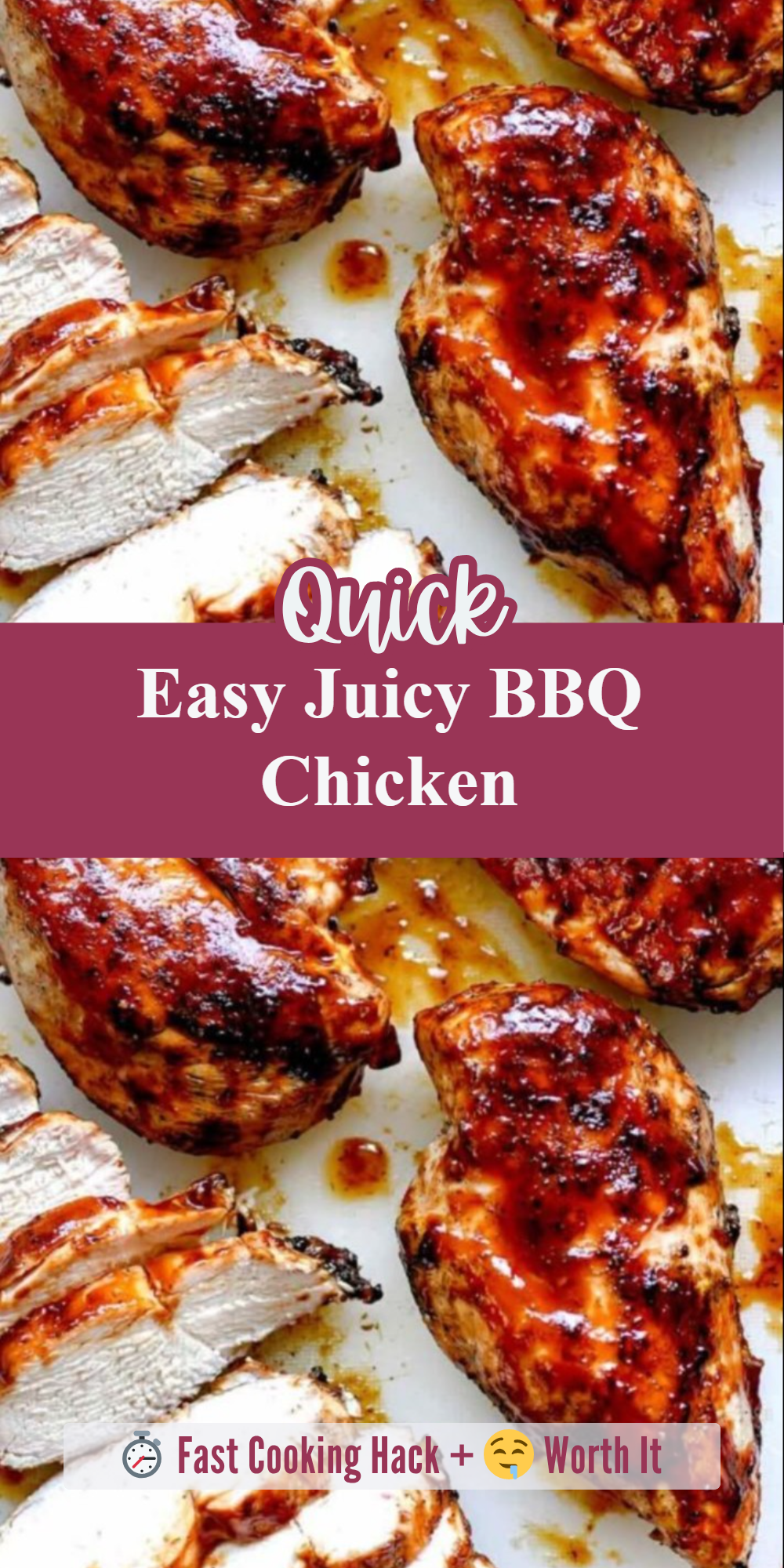 Easy Juicy BBQ Chicken