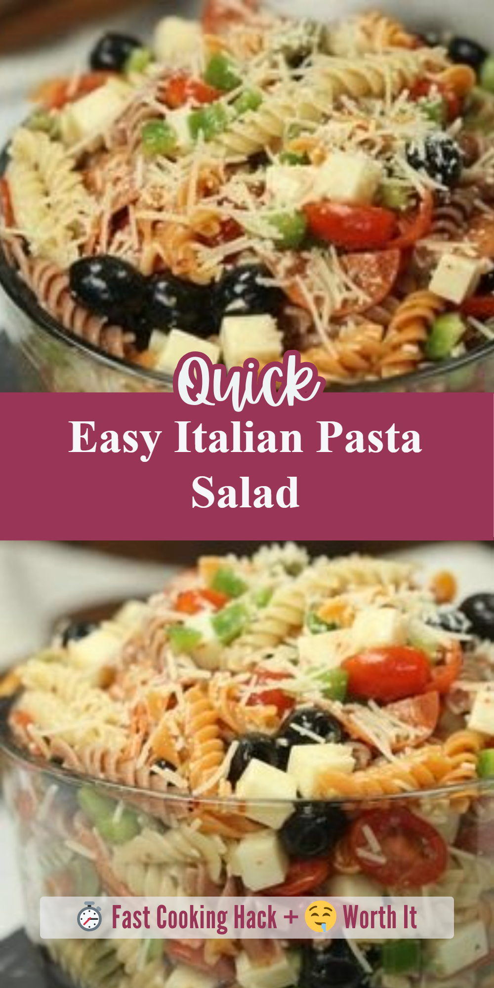 Easy Italian Pasta Salad