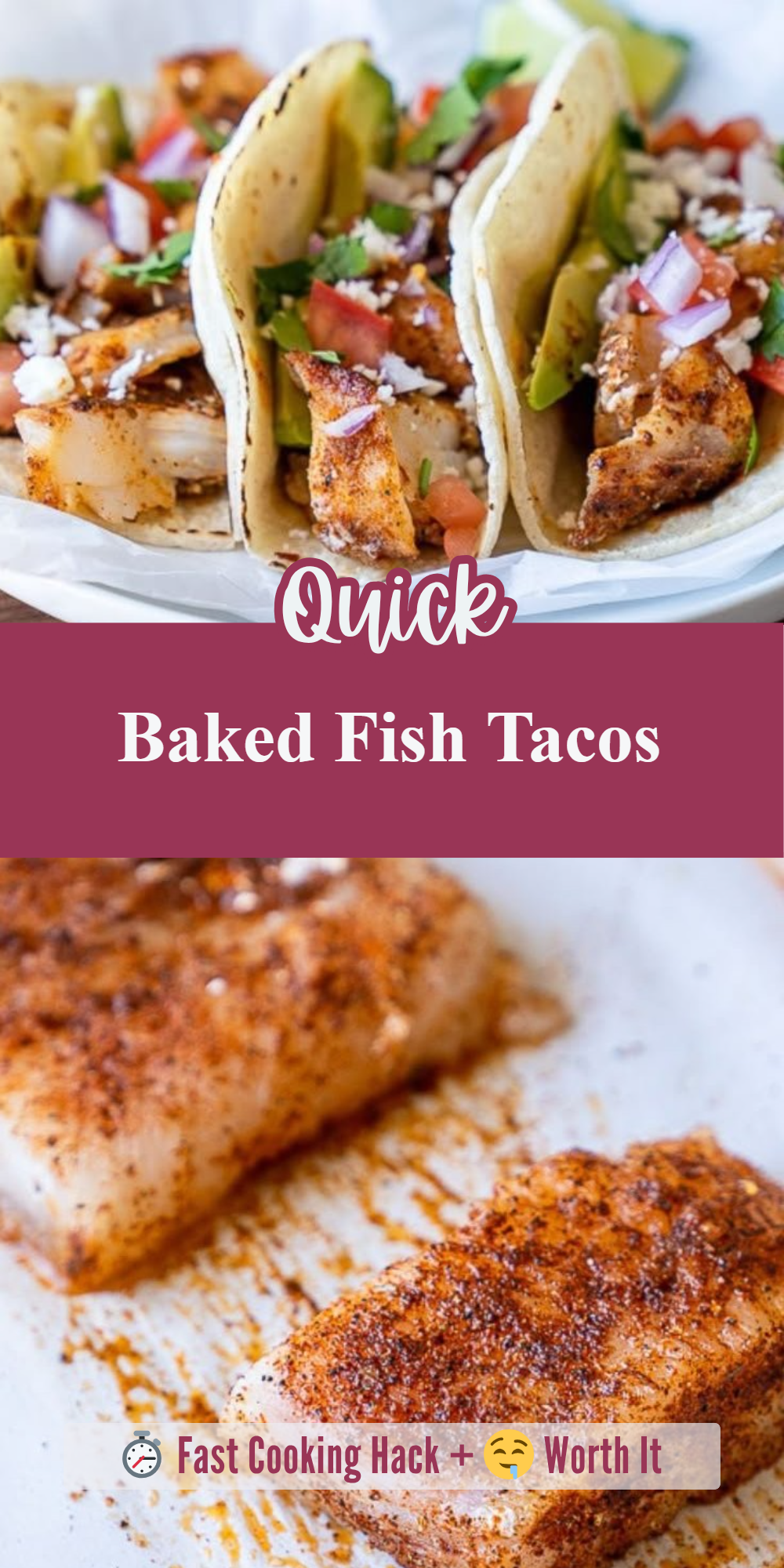 Baked Fish Tacos