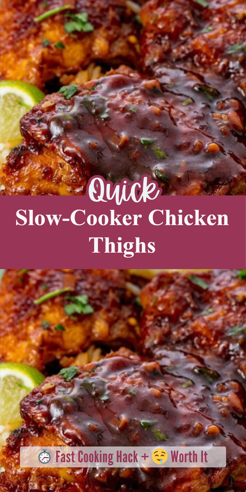 Slow-Cooker Chicken Thighs