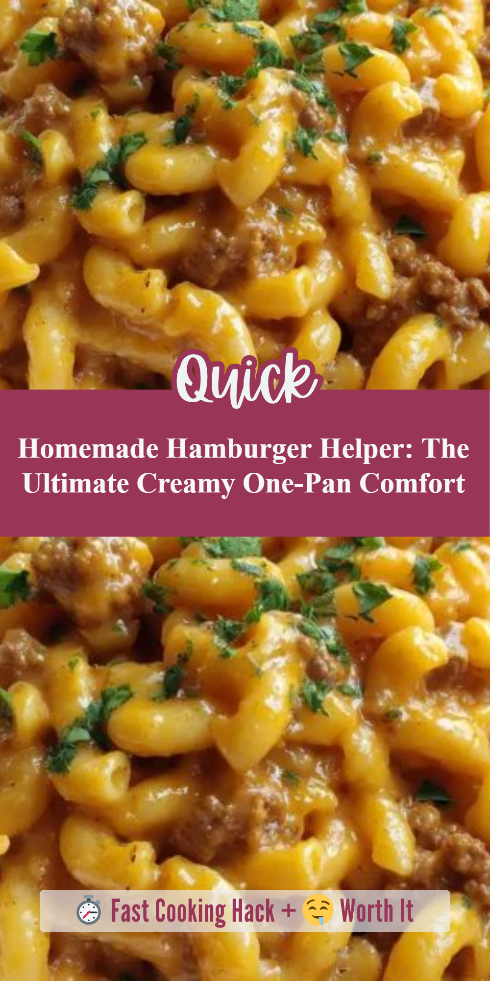 Homemade Hamburger Helper: The Ultimate Creamy One-Pan Comfort