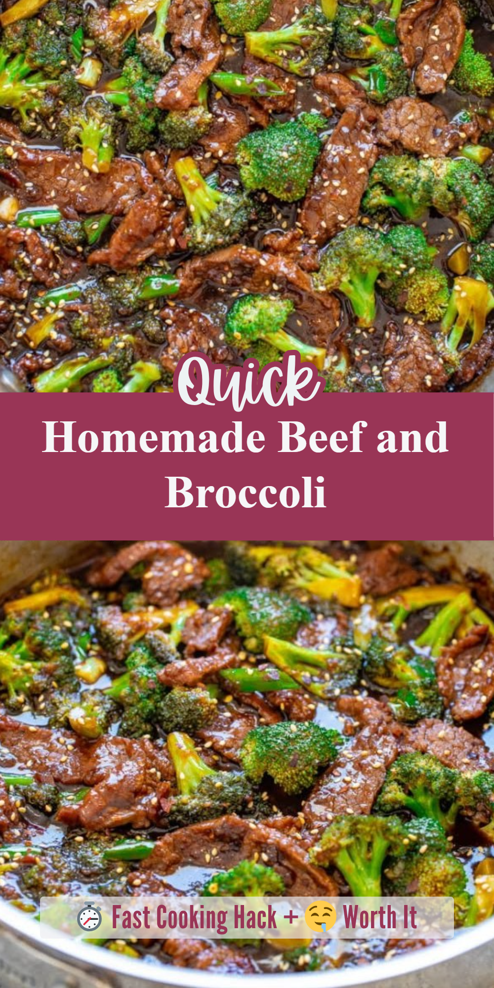 Homemade Beef and Broccoli