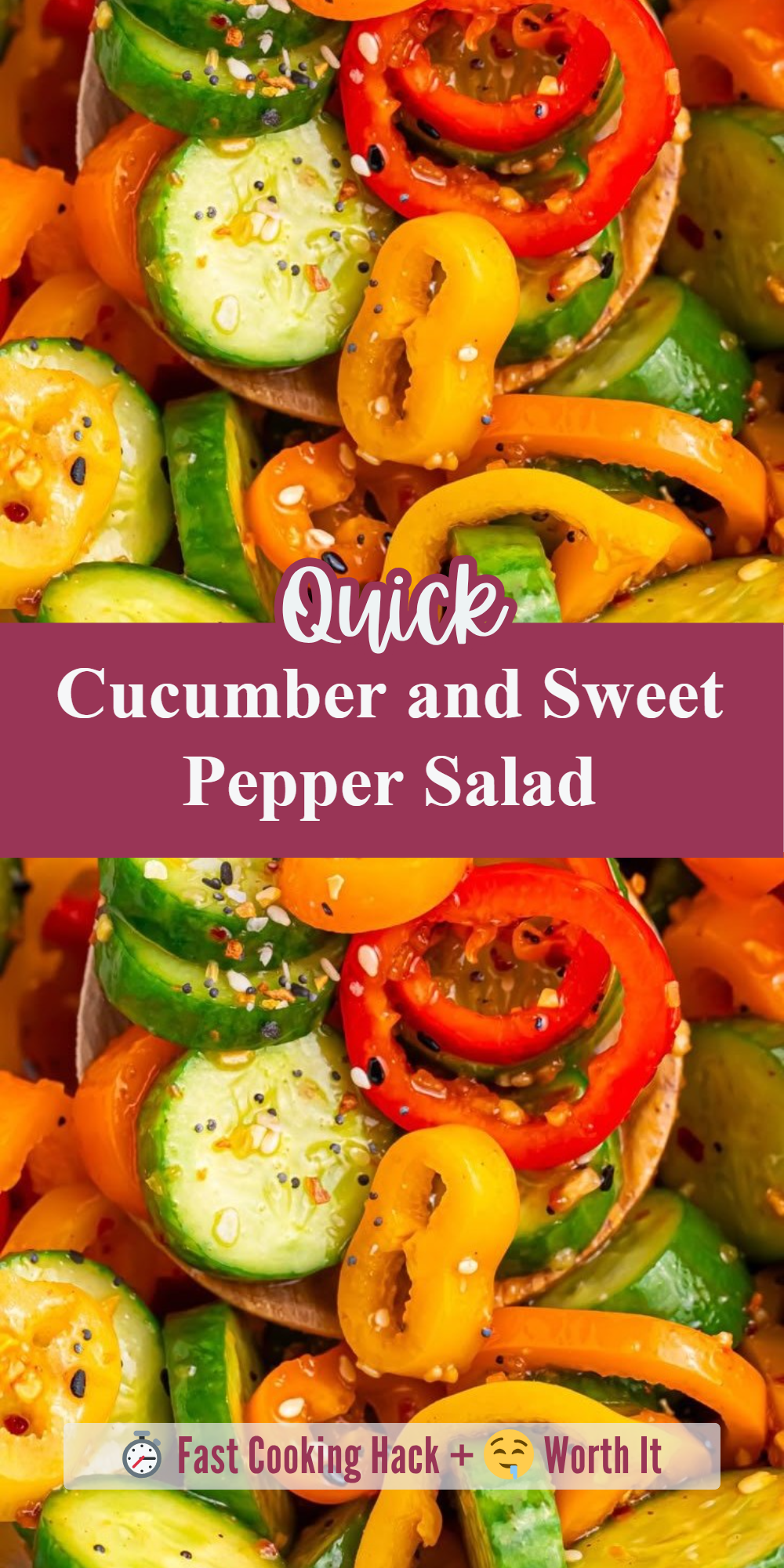 Cucumber and Sweet Pepper Salad