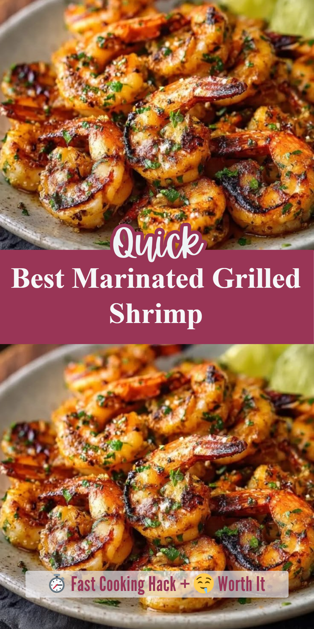 Best Marinated Grilled Shrimp