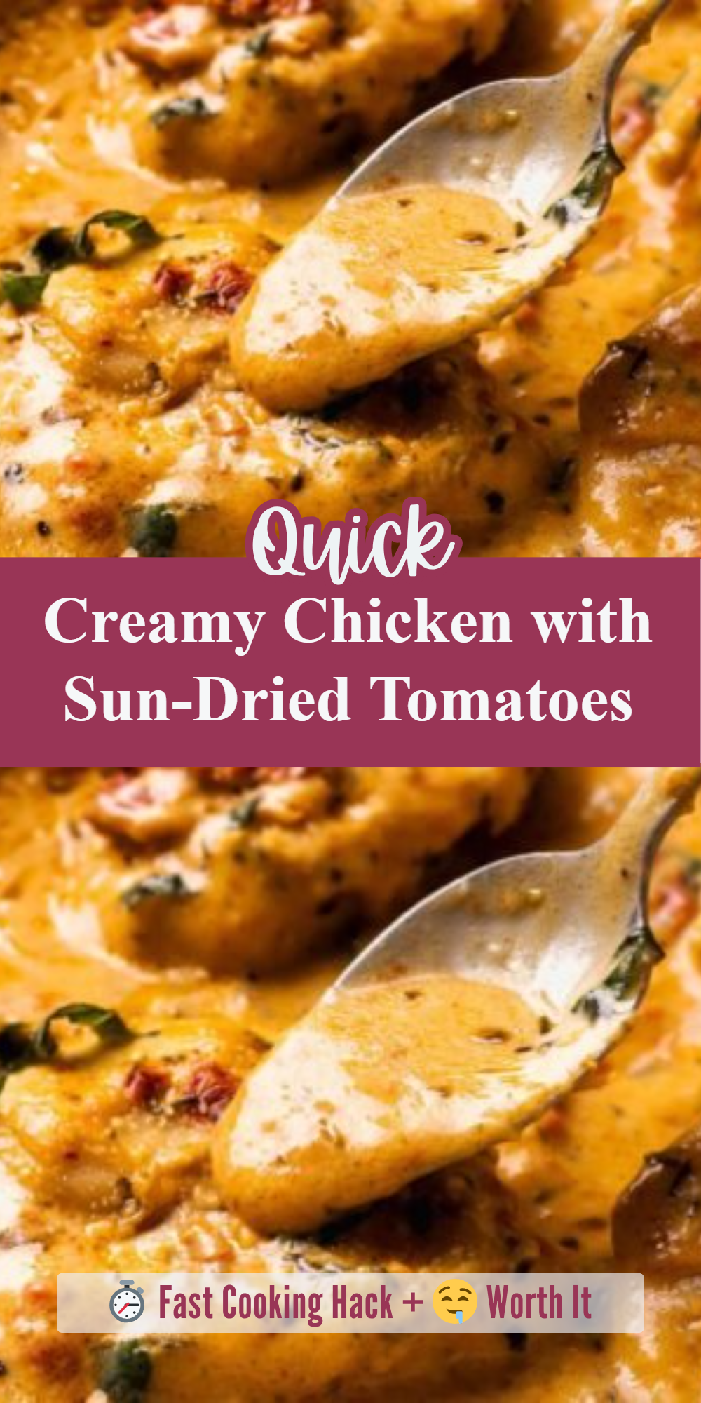 Creamy Chicken with Sun-Dried Tomatoes