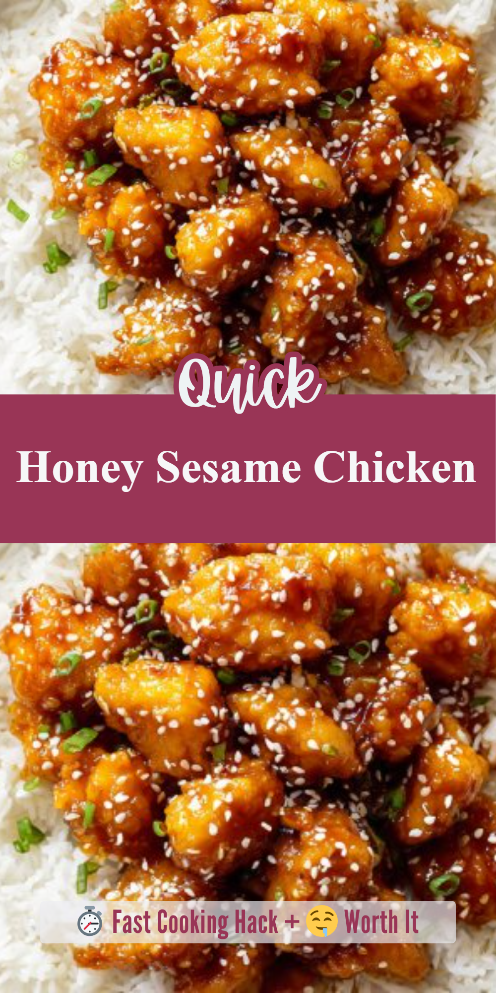 Honey Sesame Chicken