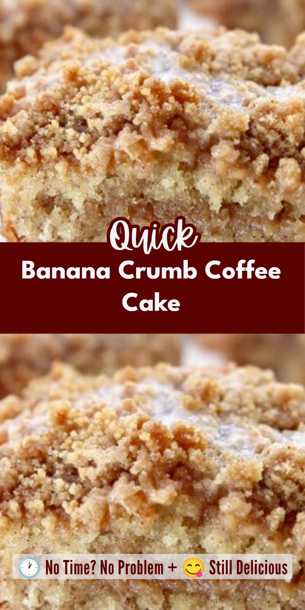 Banana Crumb Coffee Cake