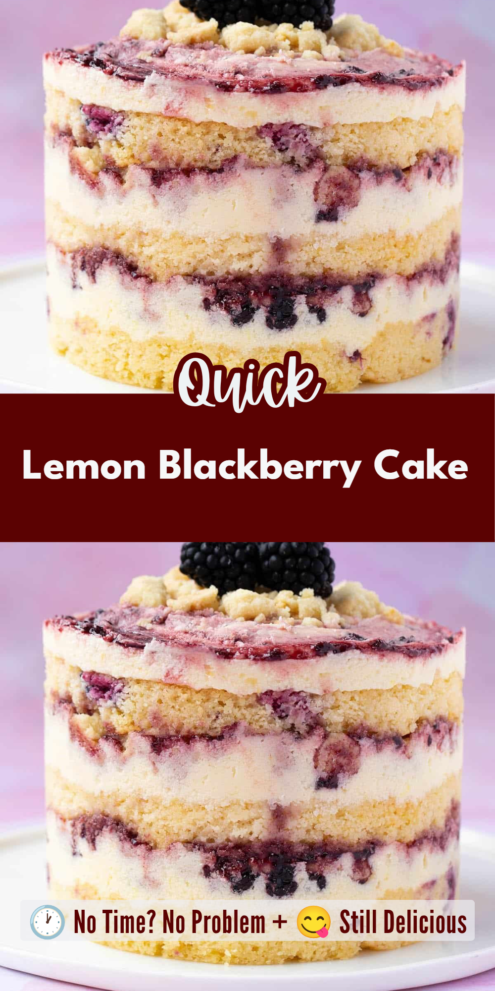 Lemon Blackberry Cake