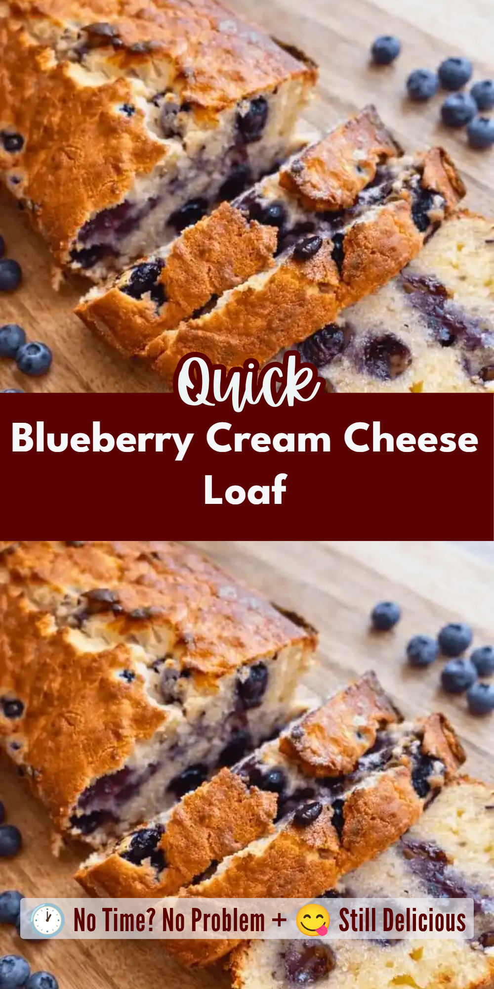 Blueberry Cream Cheese Loaf