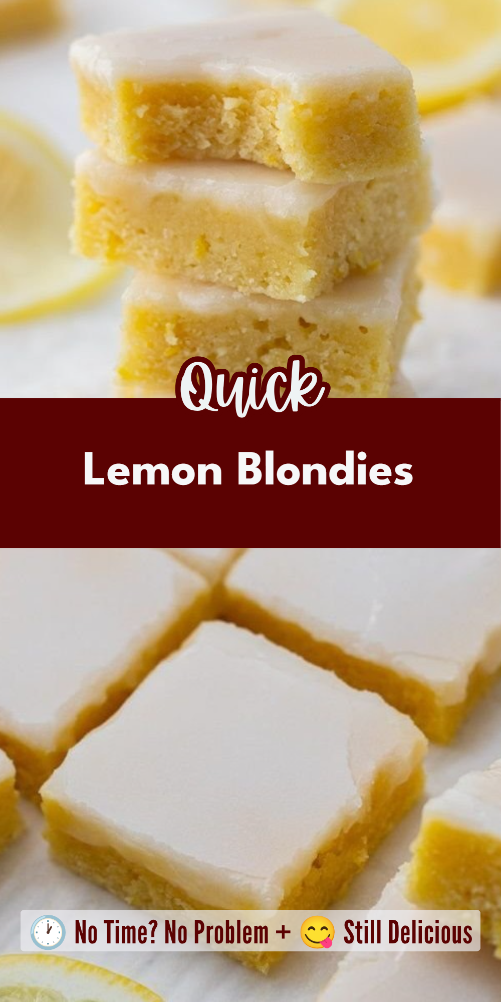Lemon Blondies