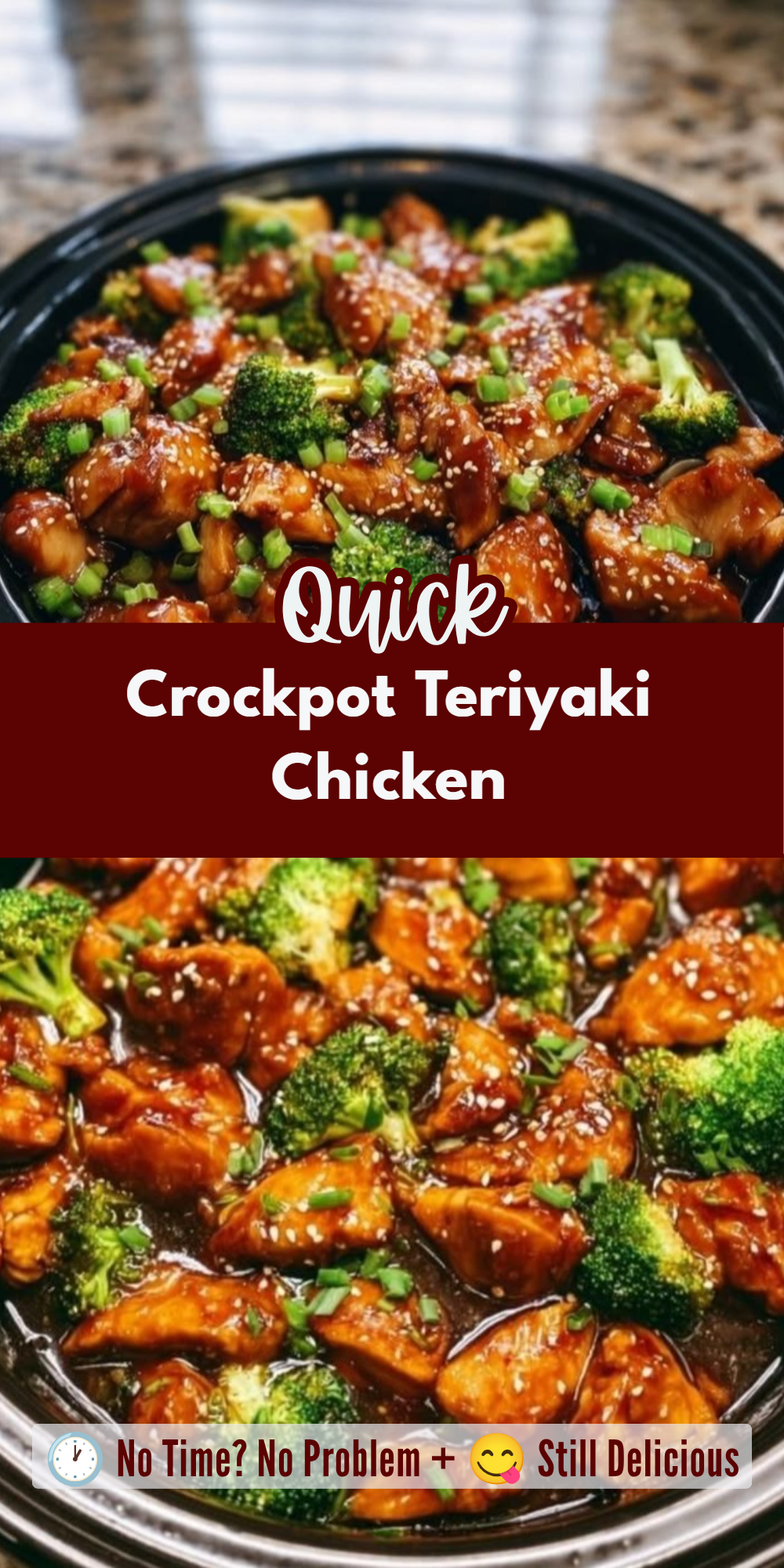 Crockpot Teriyaki Chicken