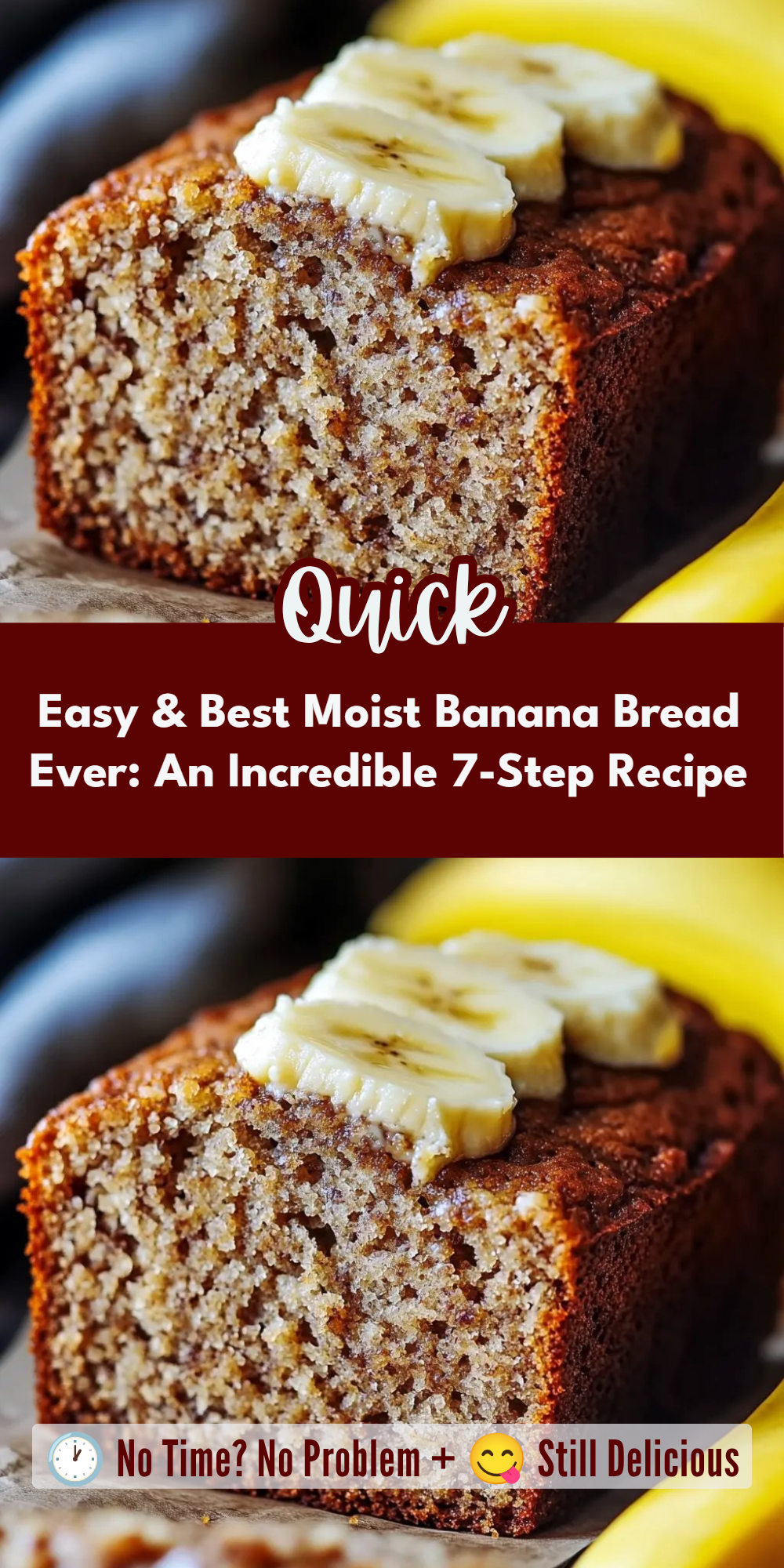 Easy & Best Moist Banana Bread Ever: An Incredible 7-Step Recipe