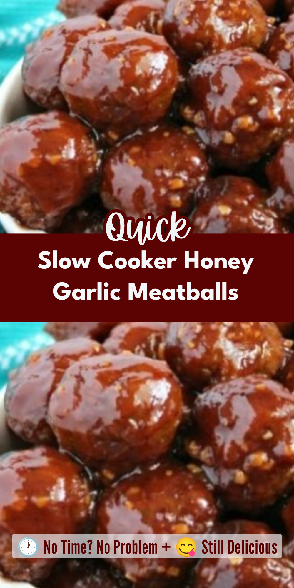 Slow Cooker Honey Garlic Meatballs