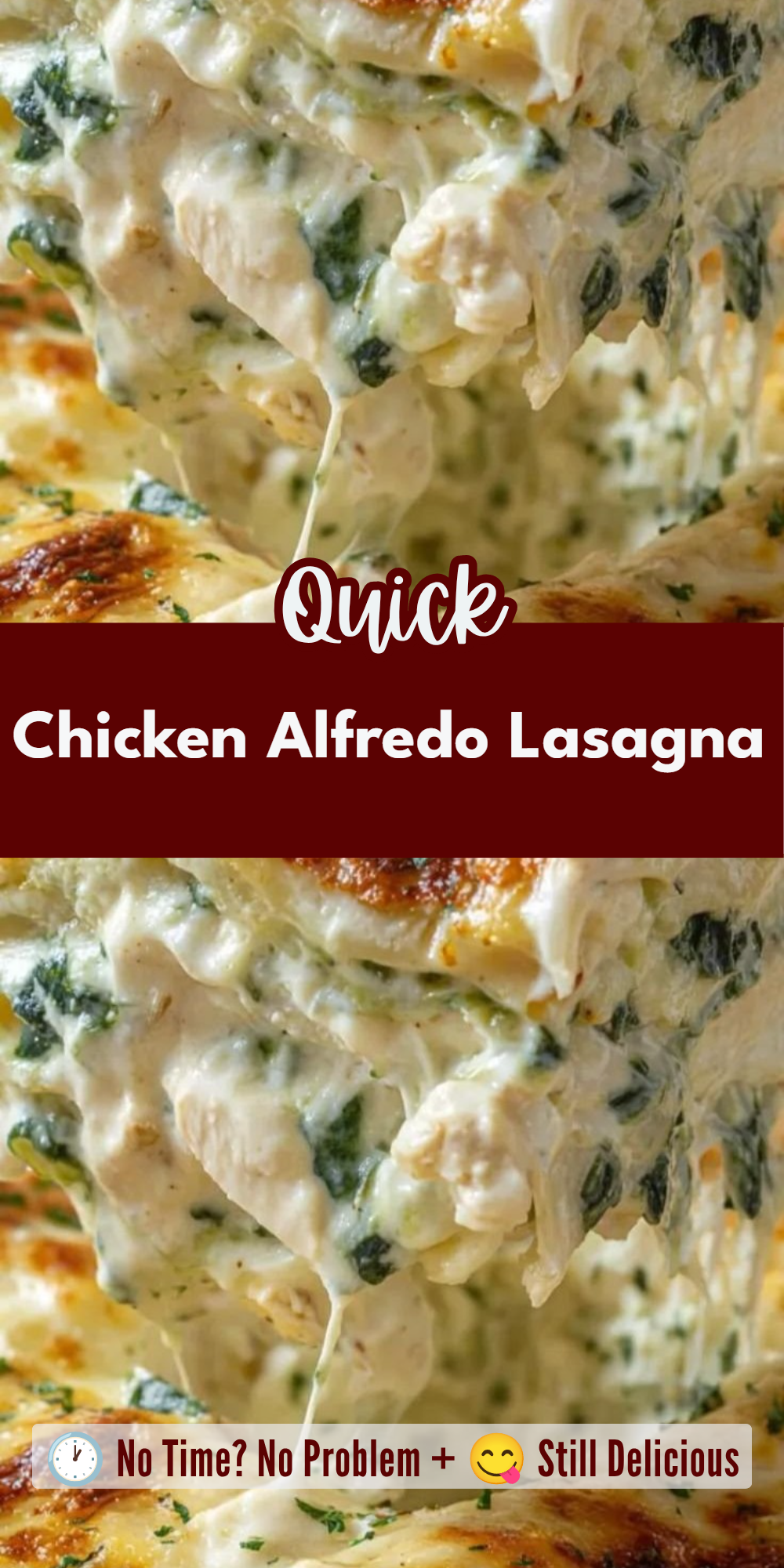Chicken Alfredo Lasagna