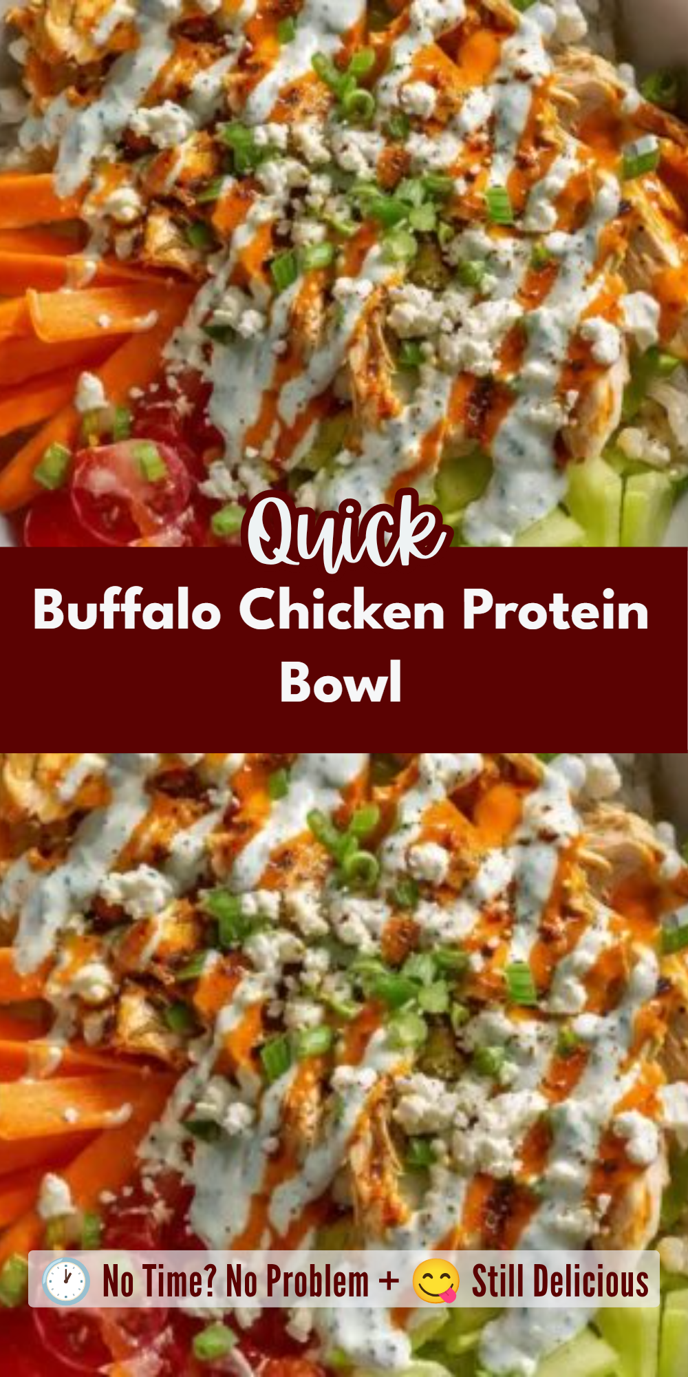 Buffalo Chicken Protein Bowl