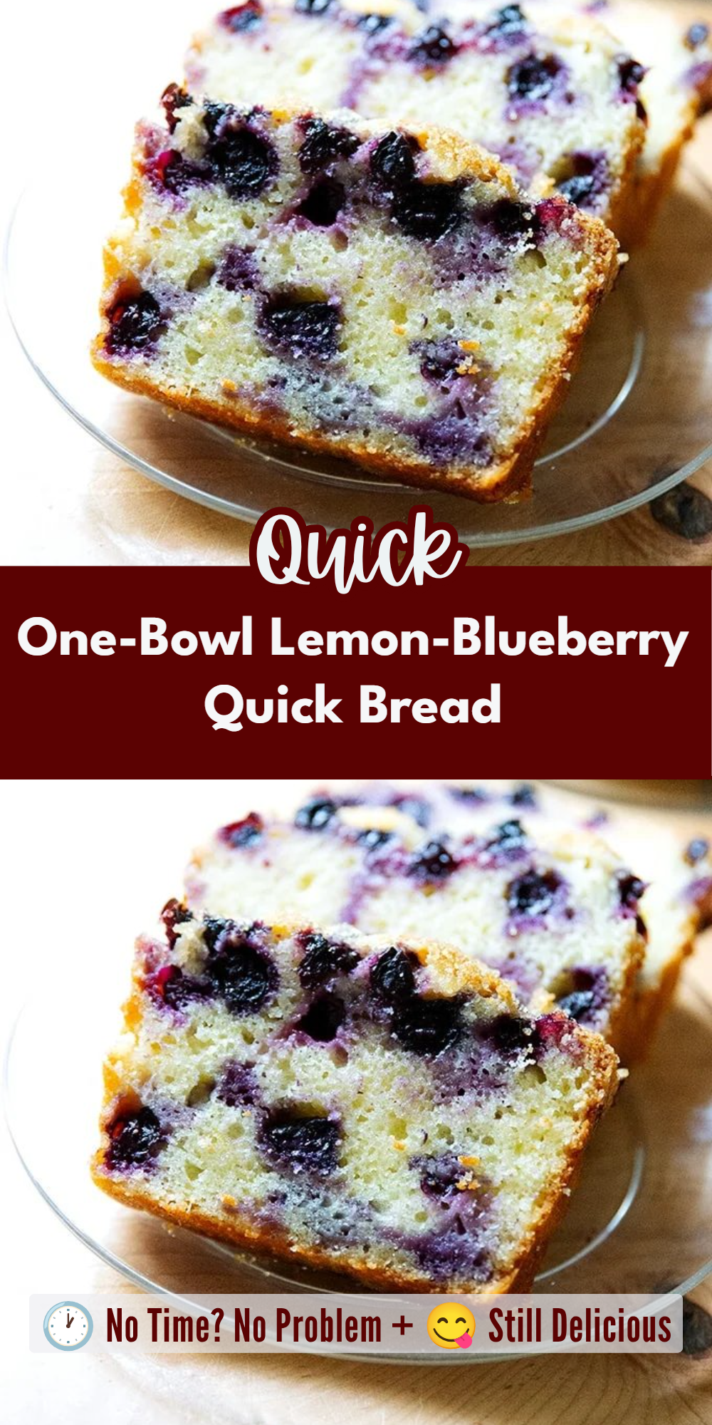 One-Bowl Lemon-Blueberry Quick Bread