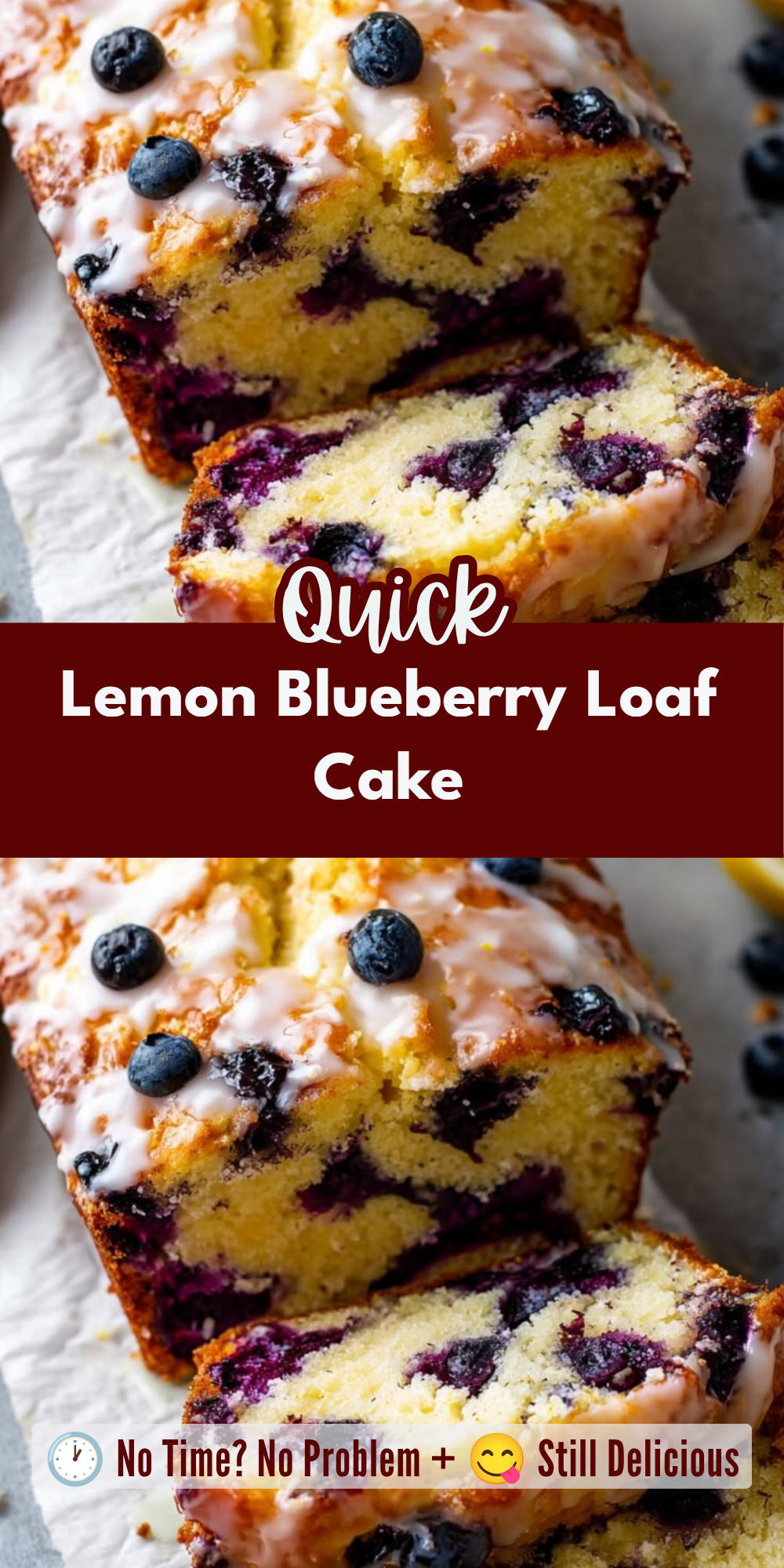 Lemon Blueberry Loaf Cake