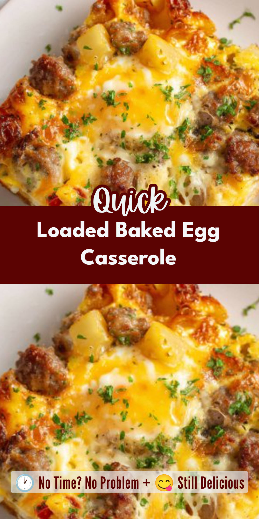 Loaded Baked Egg Casserole