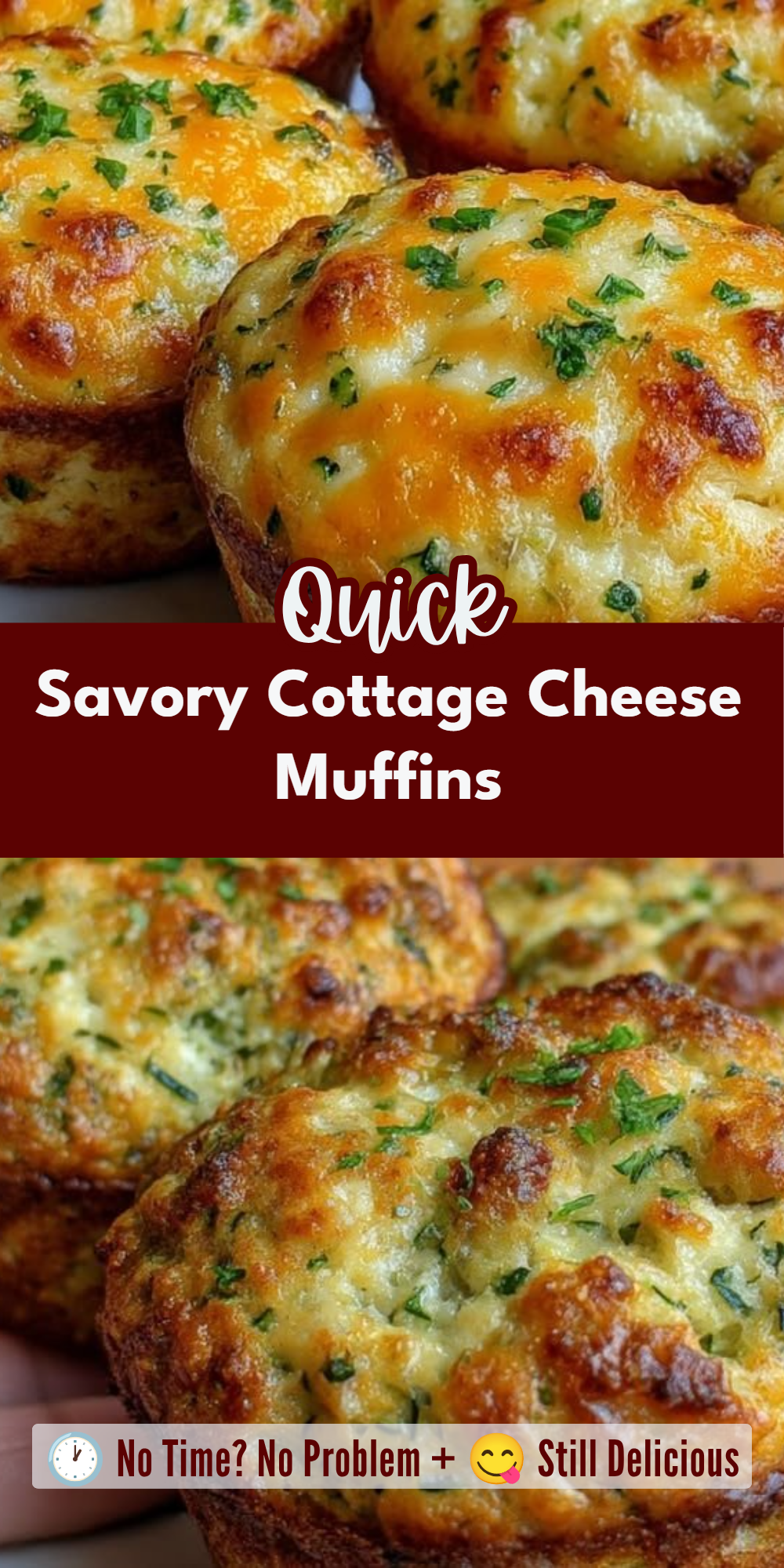 Savory Cottage Cheese Muffins